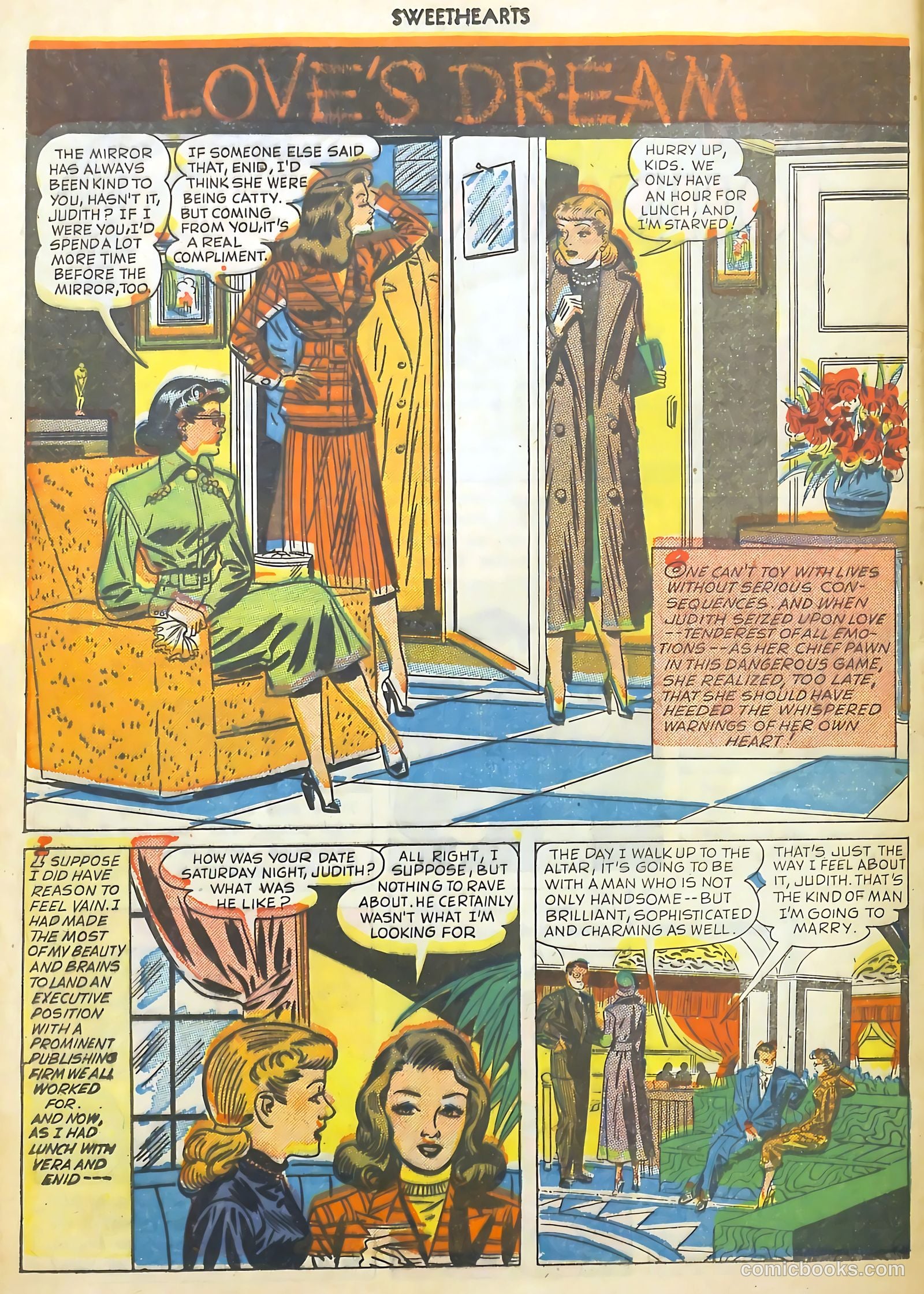 Sweethearts #87 (1950) — page 40 of 52