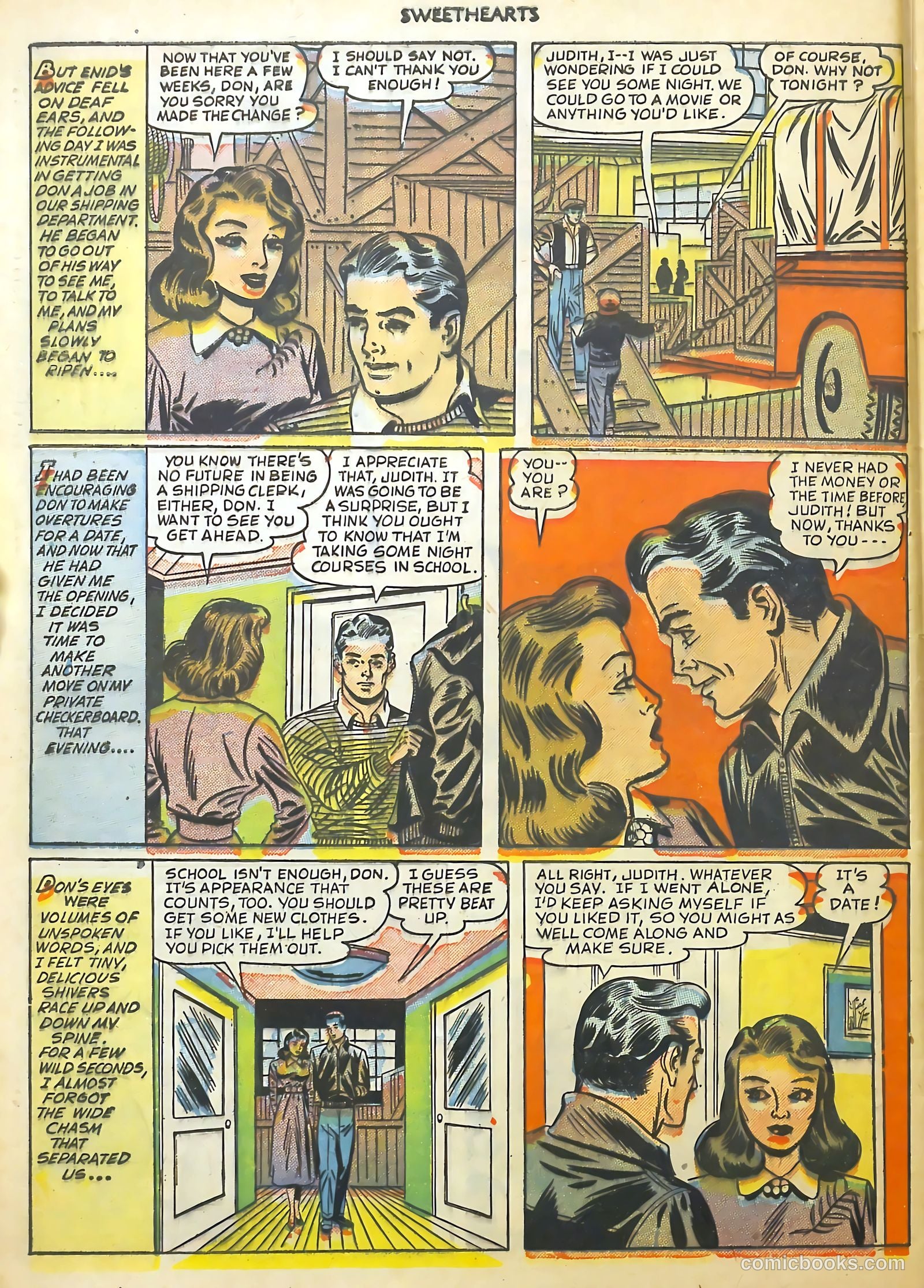 Sweethearts #87 (1950) — page 44 of 52