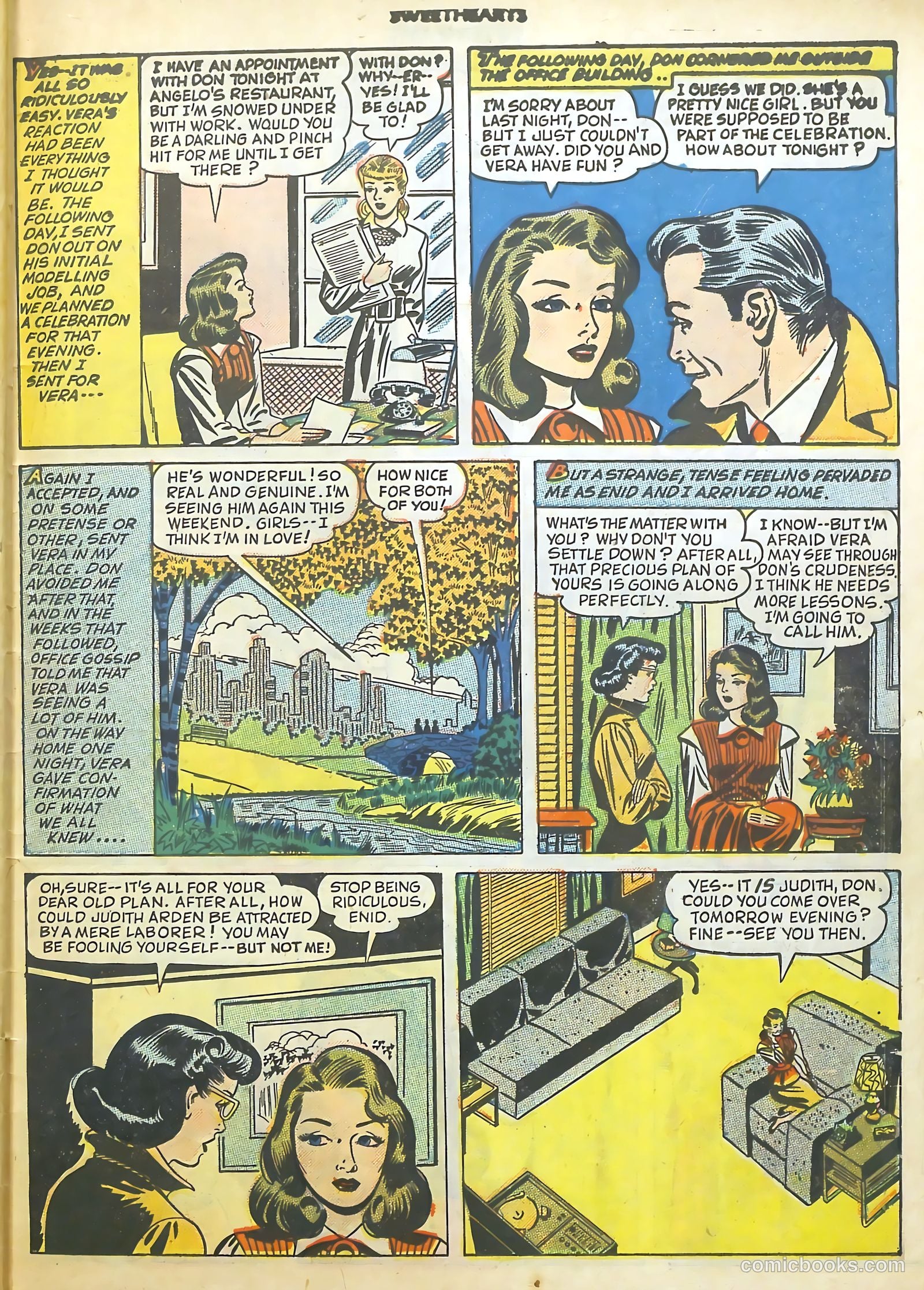 Sweethearts #87 (1950) — page 47 of 52