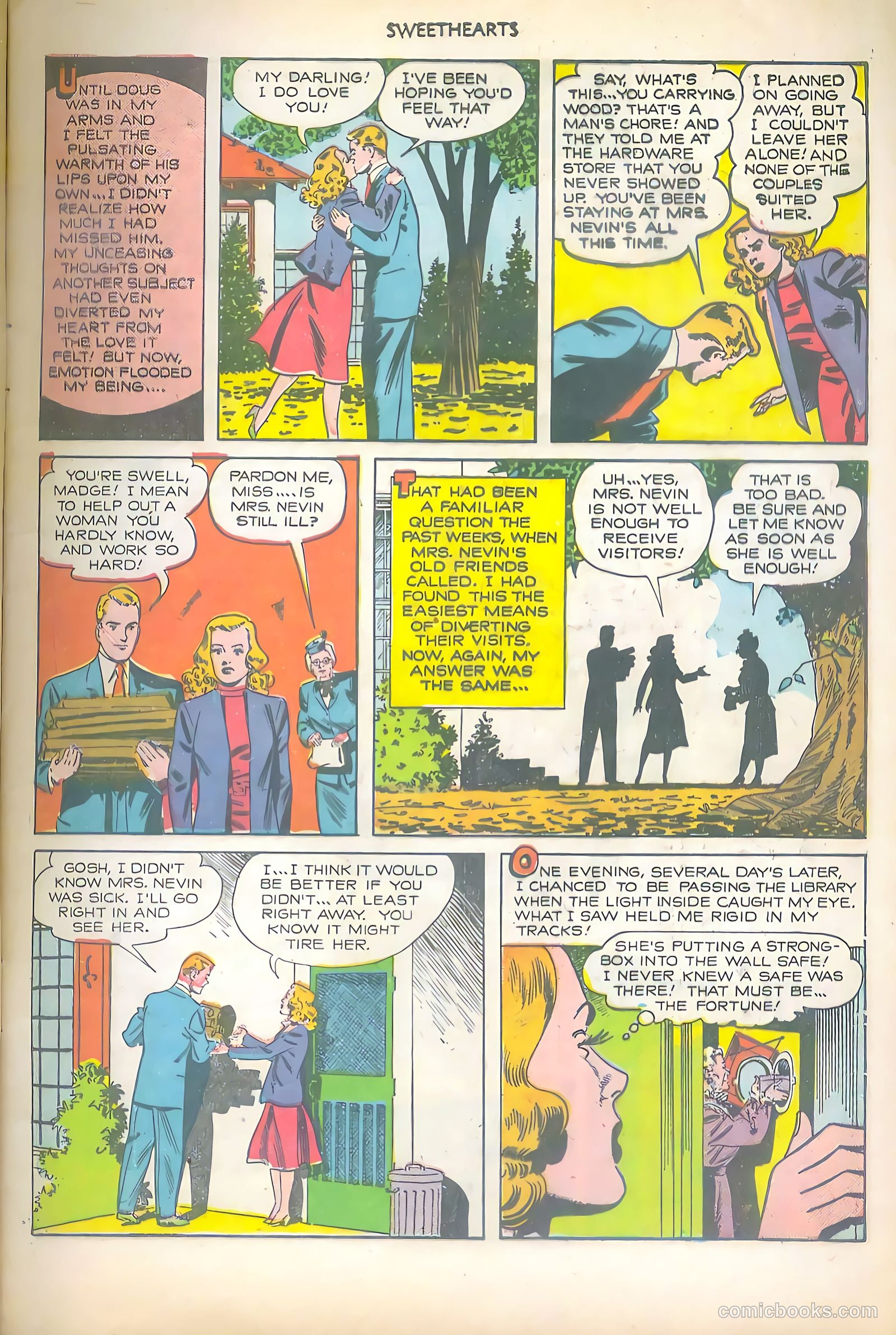 Sweethearts #88 (1950) — page 9
