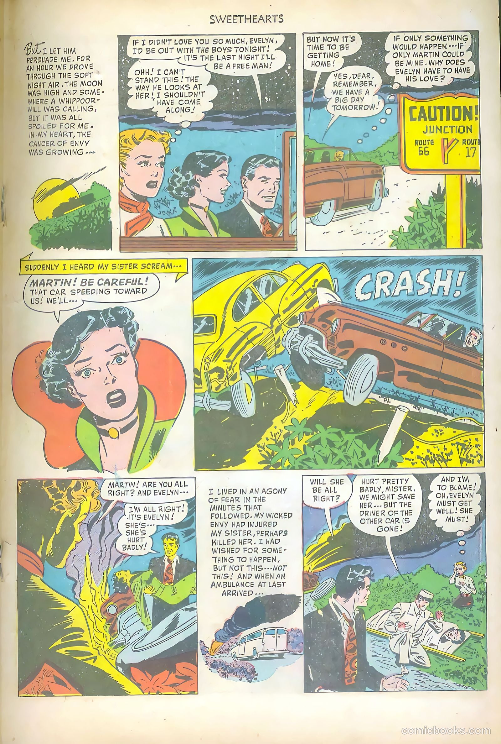 Sweethearts #88 (1950) — page 19
