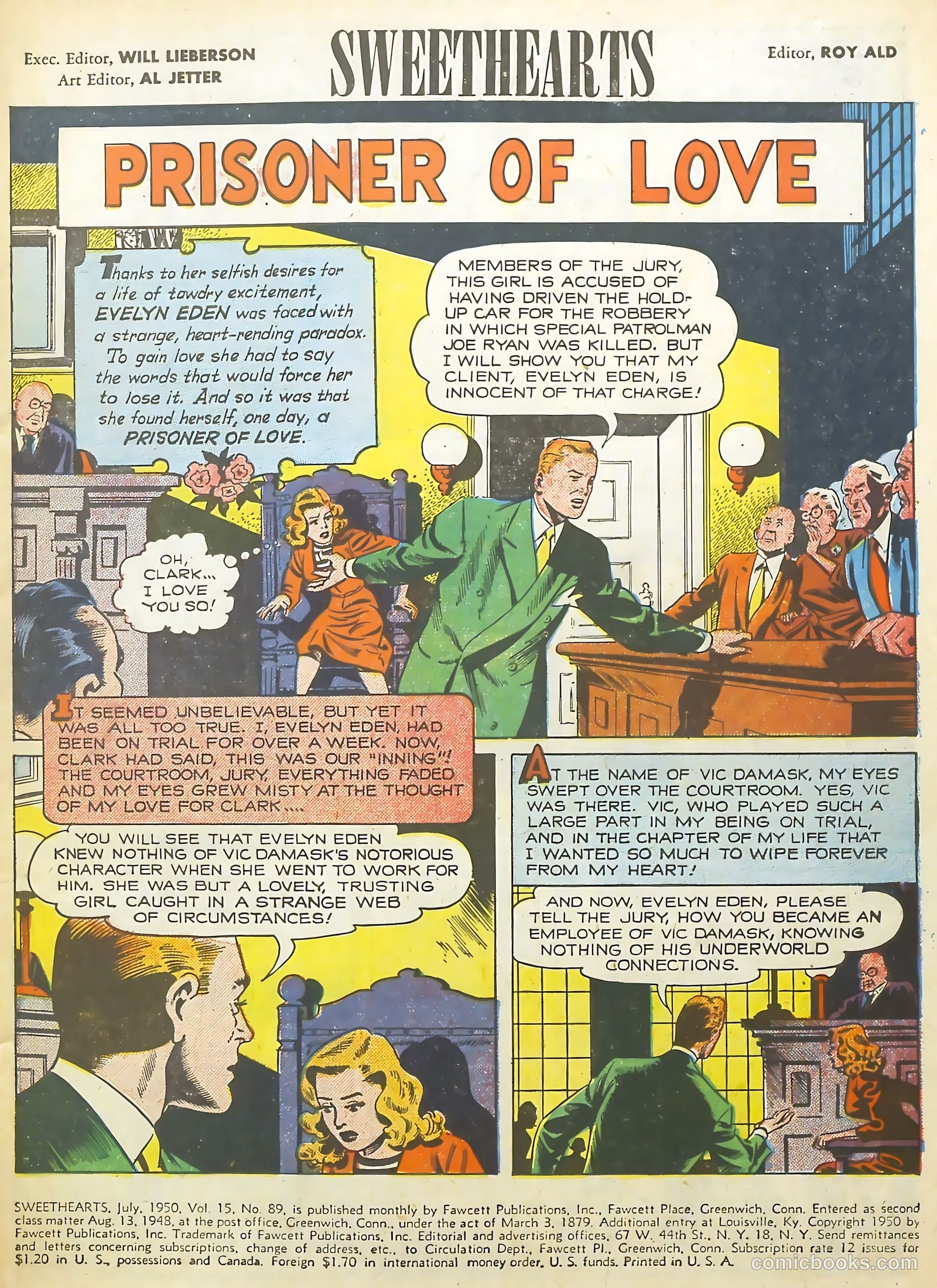 Sweethearts #89 (1950) — page 3 of 52