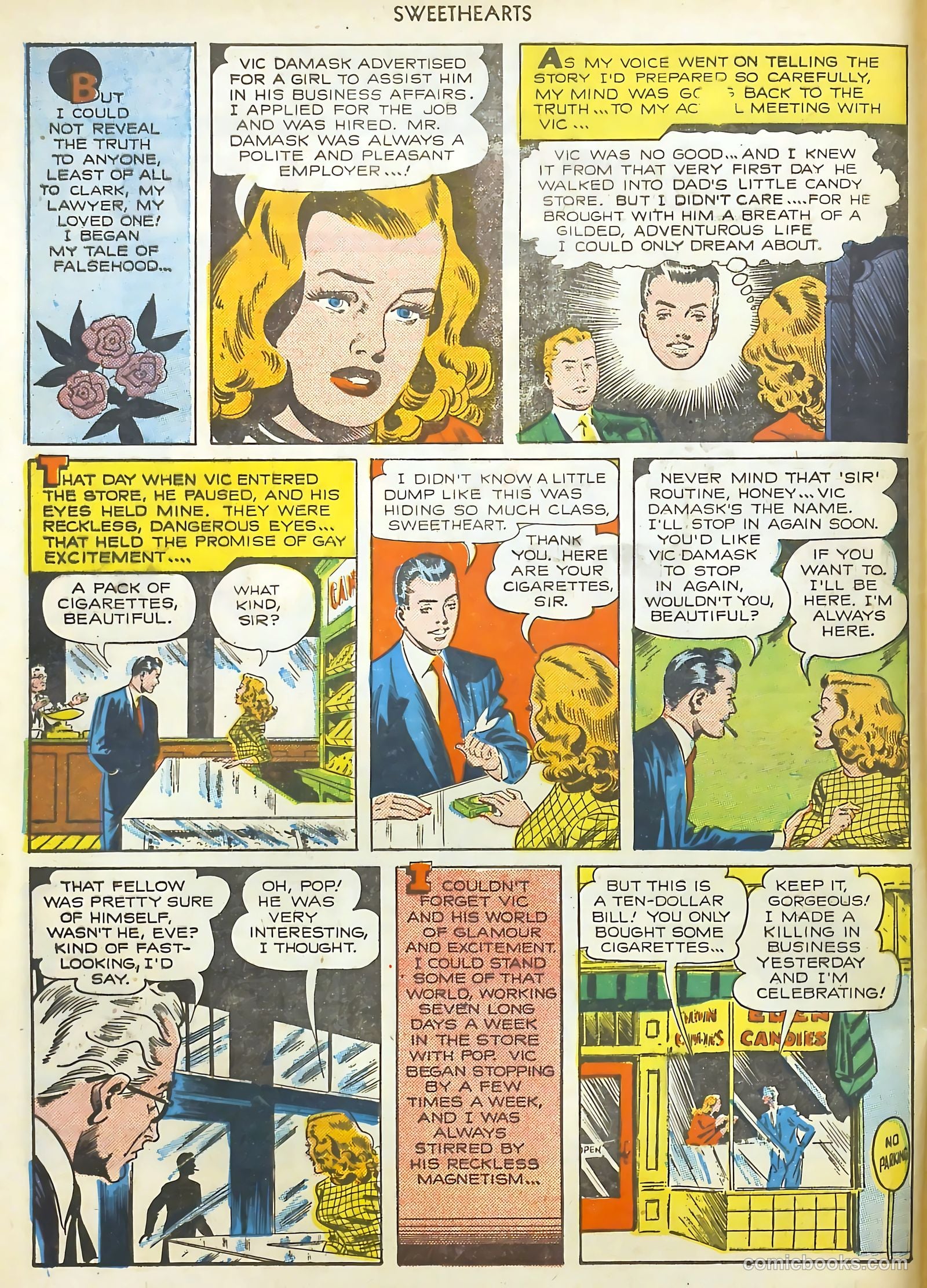 Sweethearts #89 (1950) — page 4 of 52