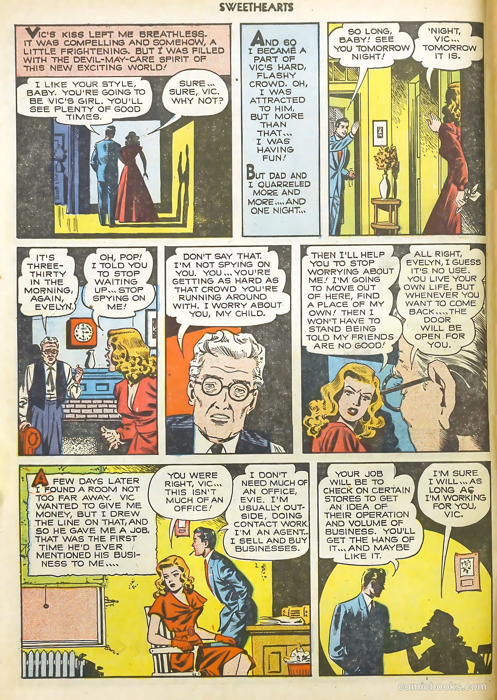 Sweethearts #89 (1950) — page 6 of 52