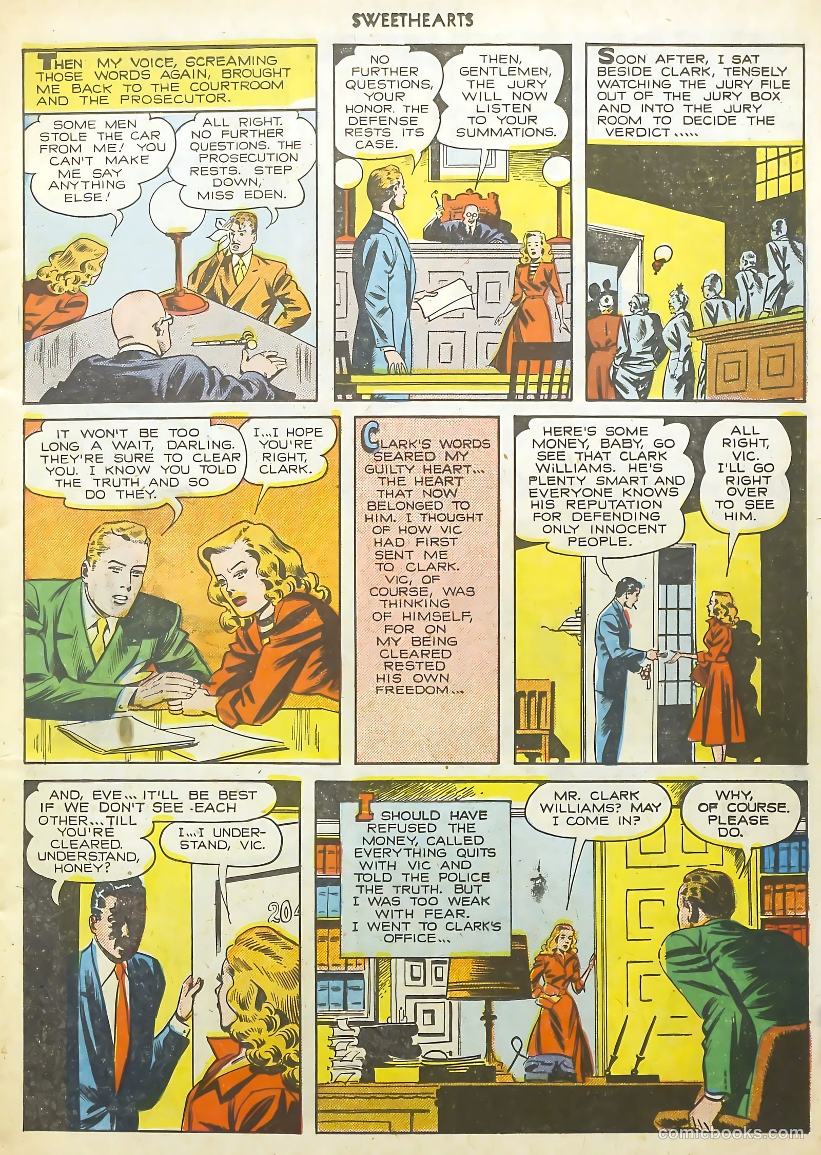 Sweethearts #89 (1950) — page 11 of 52
