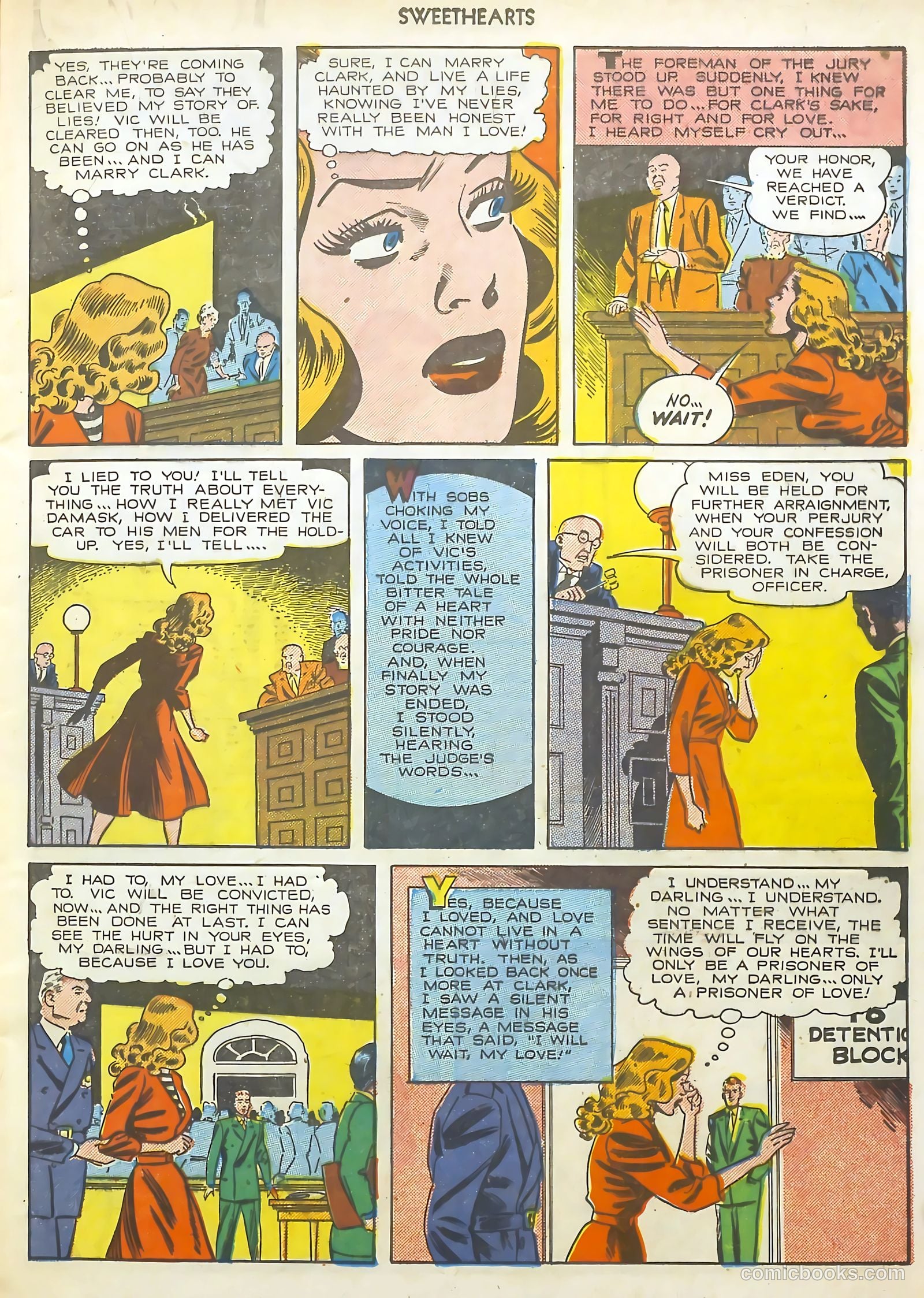 Sweethearts #89 (1950) — page 17 of 52