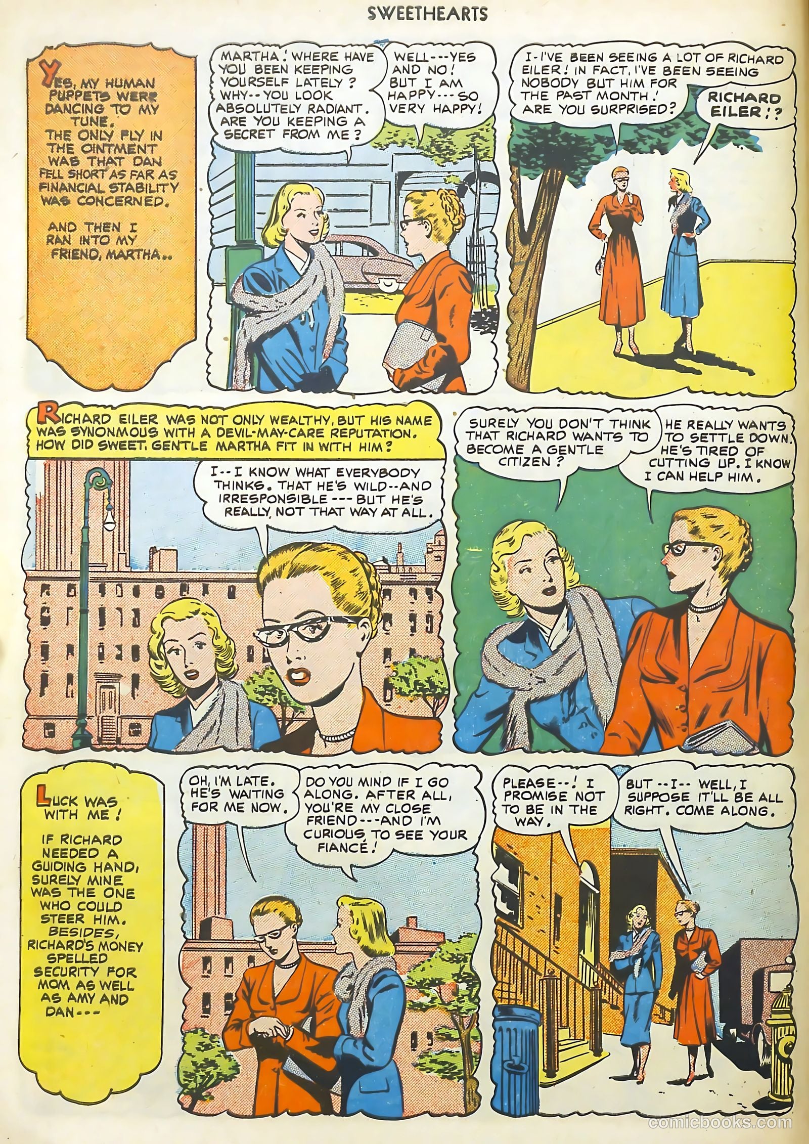 Sweethearts #89 (1950) — page 22 of 52