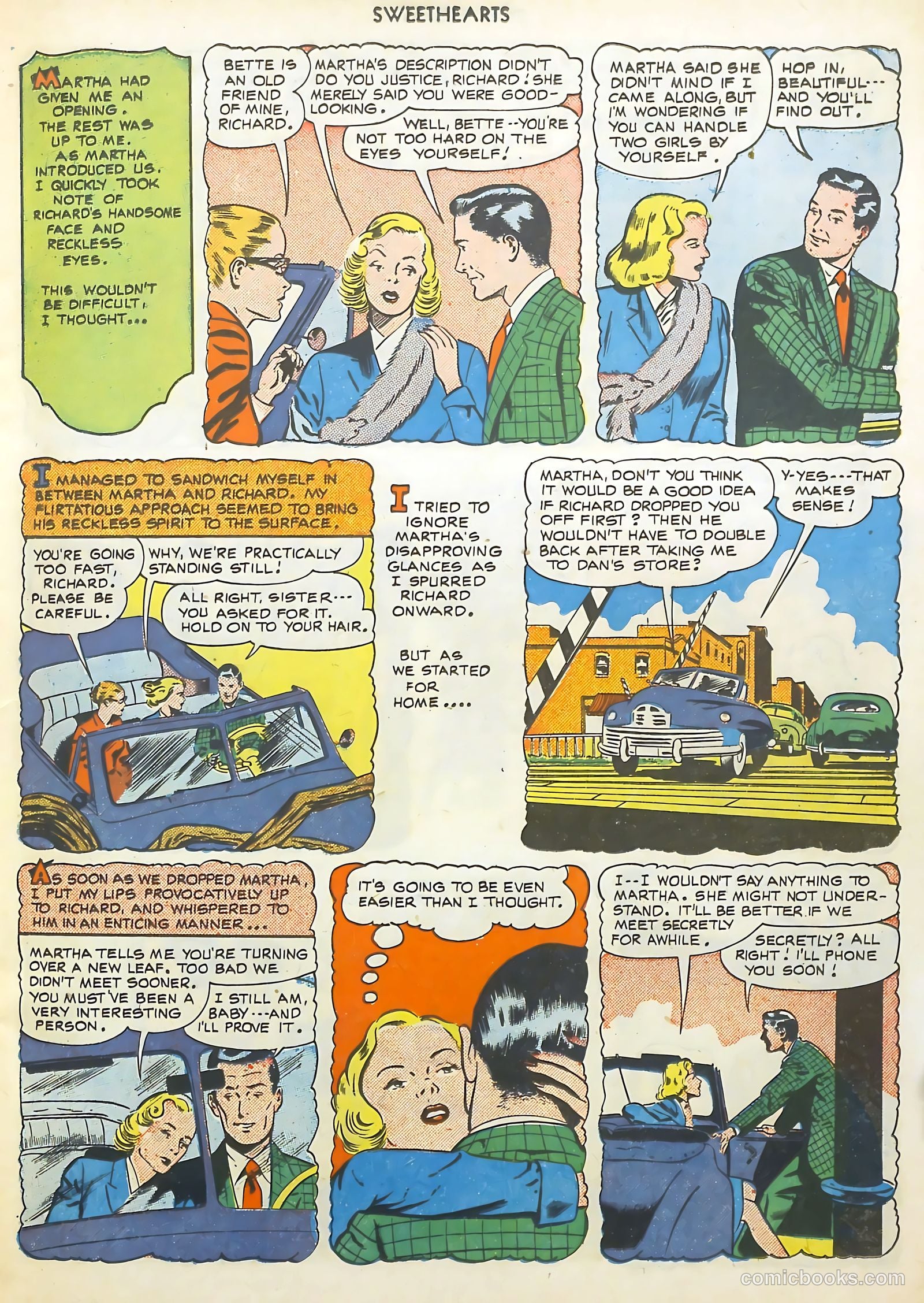 Sweethearts #89 (1950) — page 23 of 52