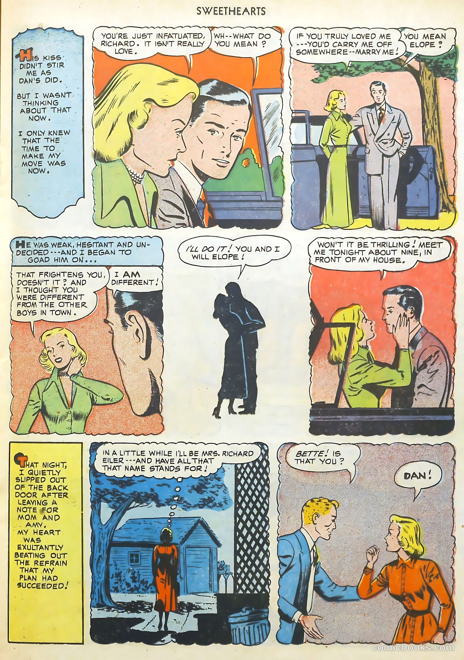 Sweethearts #89 (1950) — page 25 of 52
