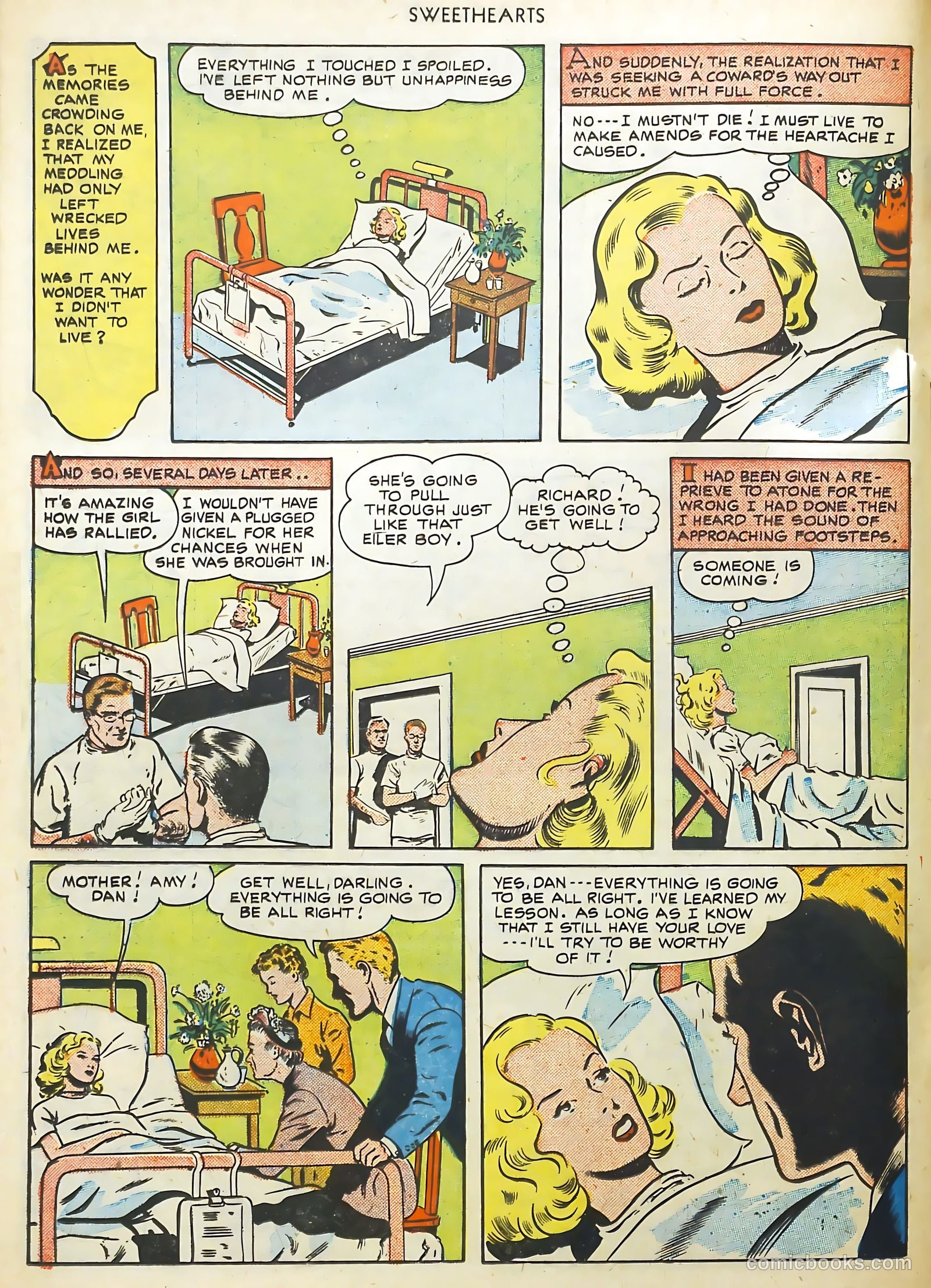 Sweethearts #89 (1950) — page 28 of 52