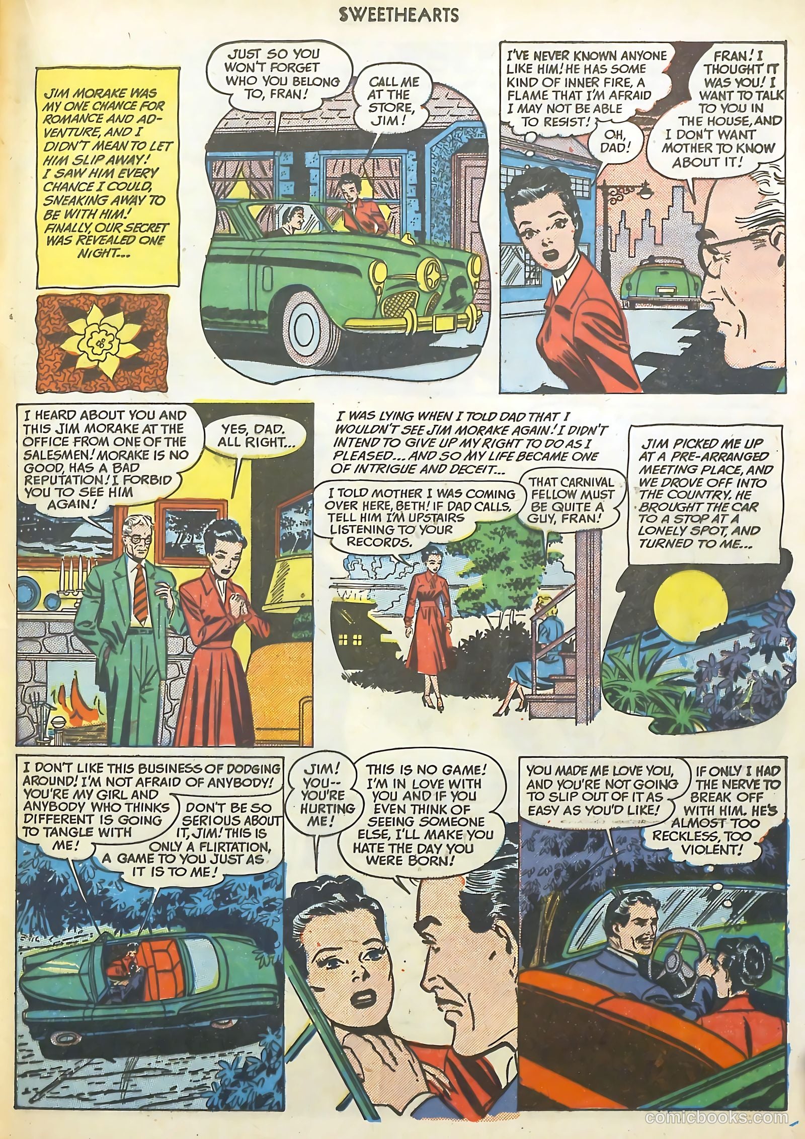 Sweethearts #89 (1950) — page 37 of 52