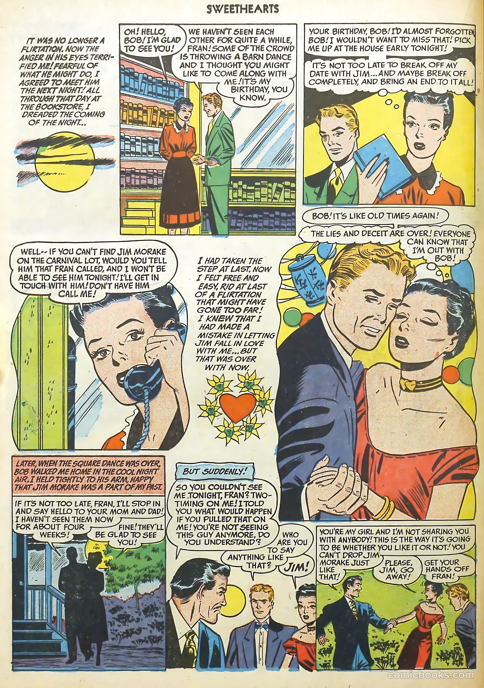 Sweethearts #89 (1950) — page 38 of 52