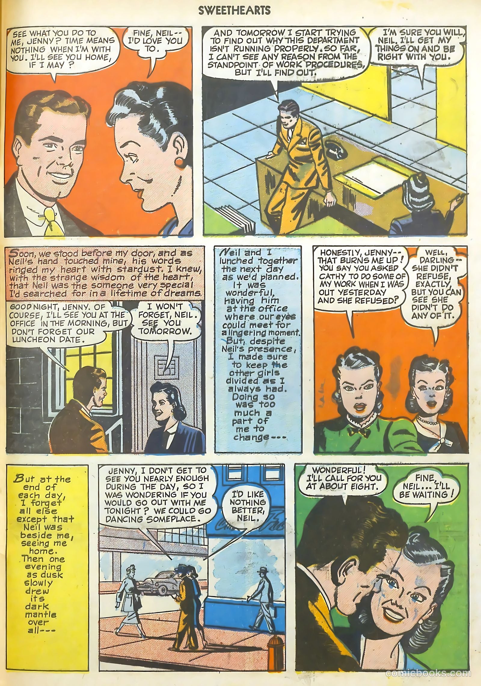 Sweethearts #89 (1950) — page 45 of 52