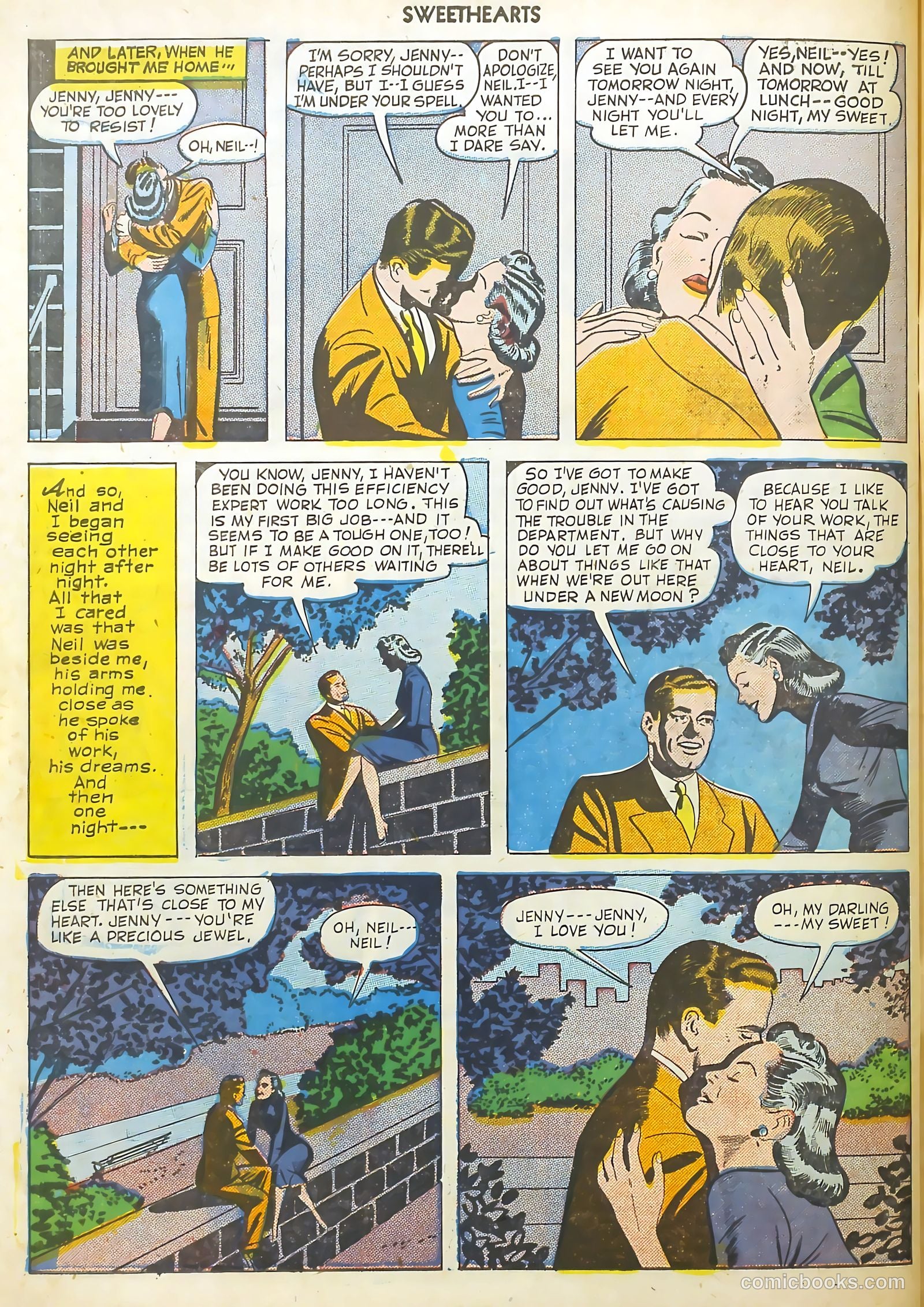 Sweethearts #89 (1950) — page 46 of 52
