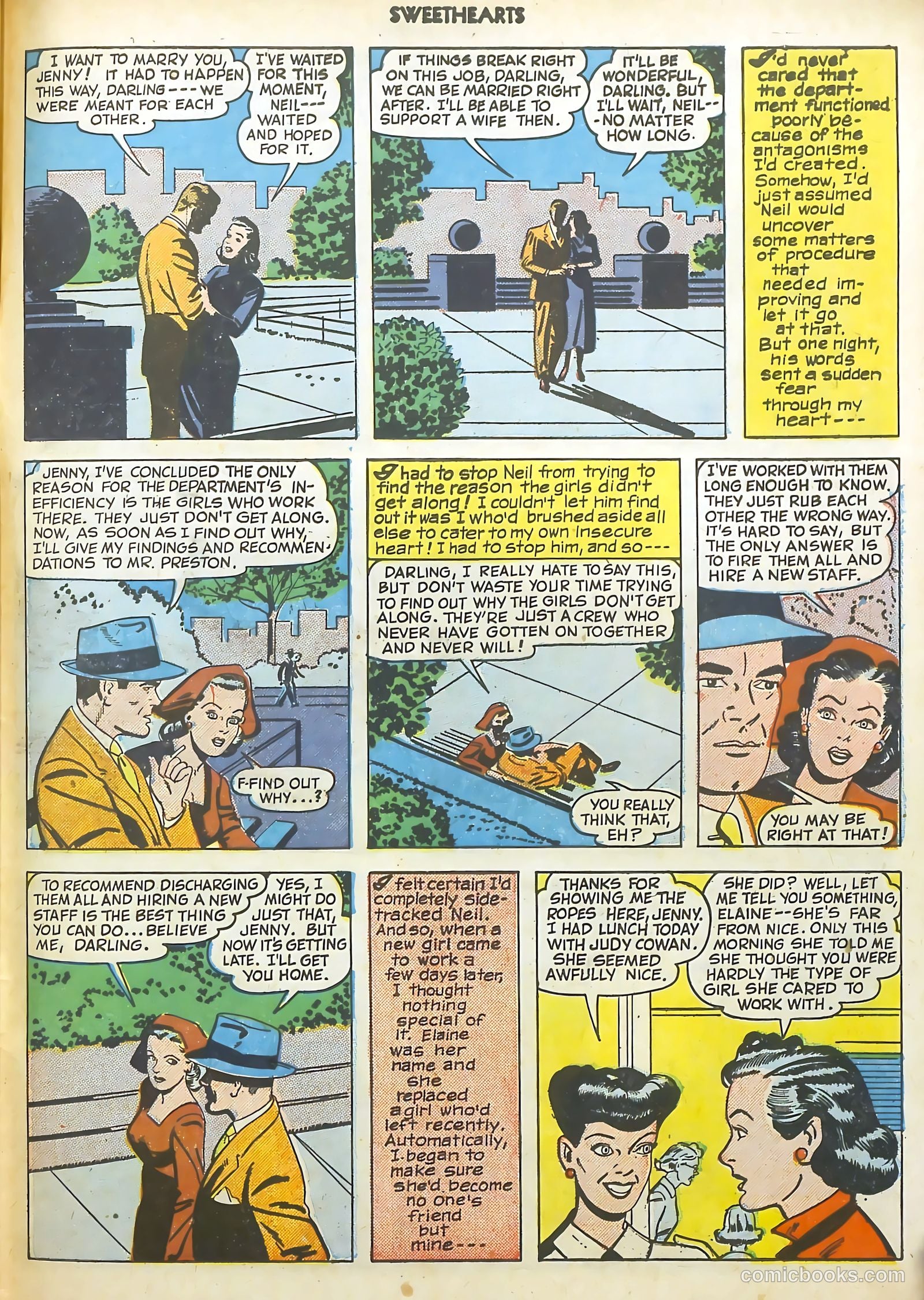 Sweethearts #89 (1950) — page 47 of 52