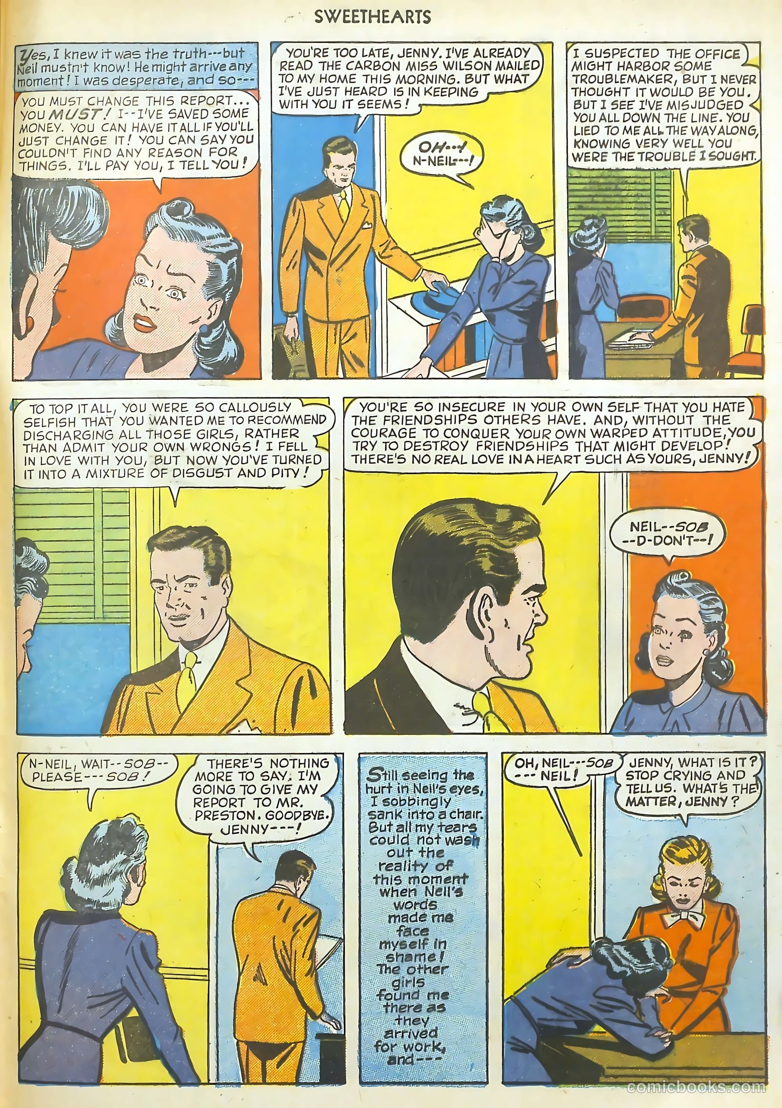 Sweethearts #89 (1950) — page 49 of 52