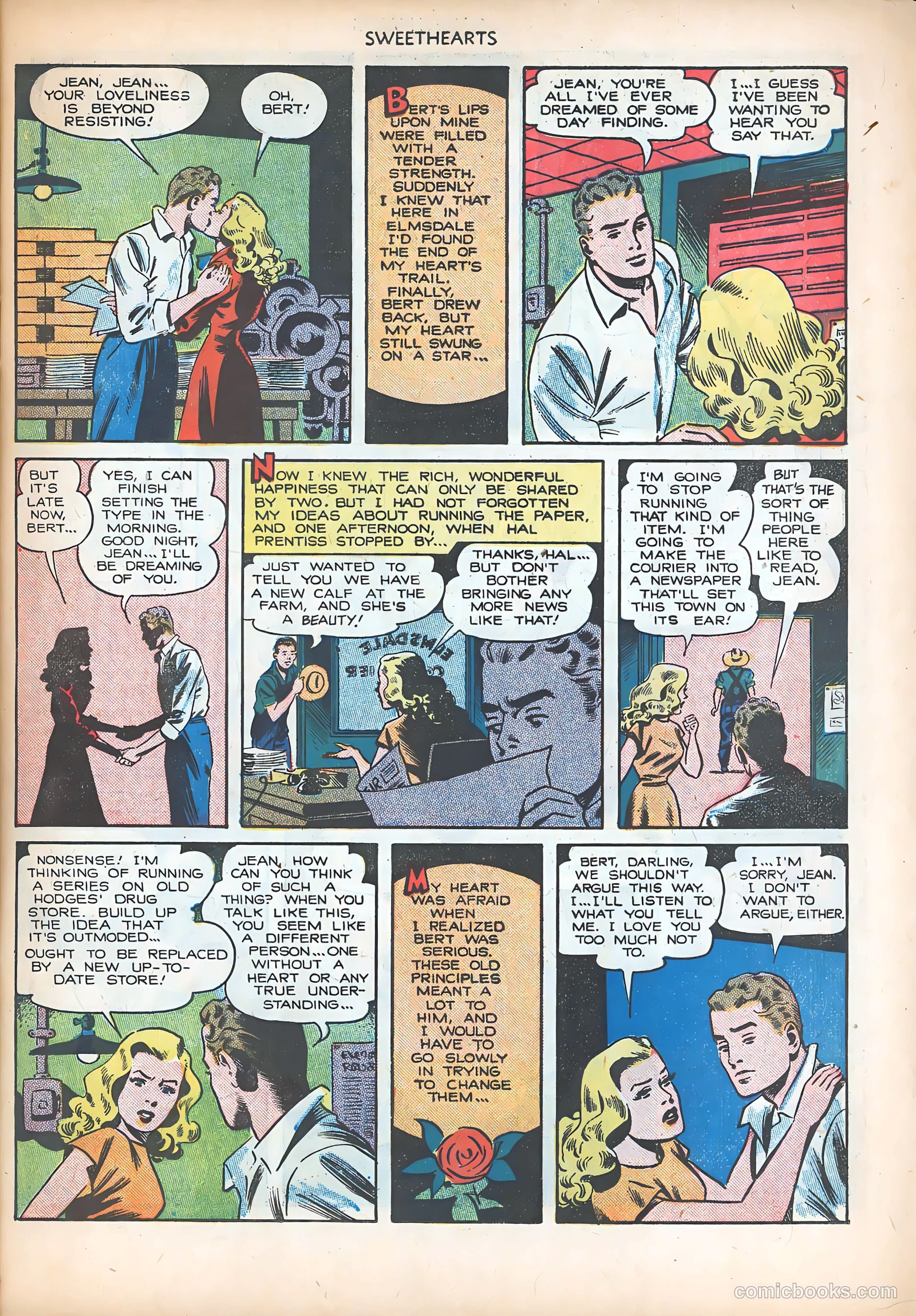 Sweethearts #91 (1950) — page 7 of 36