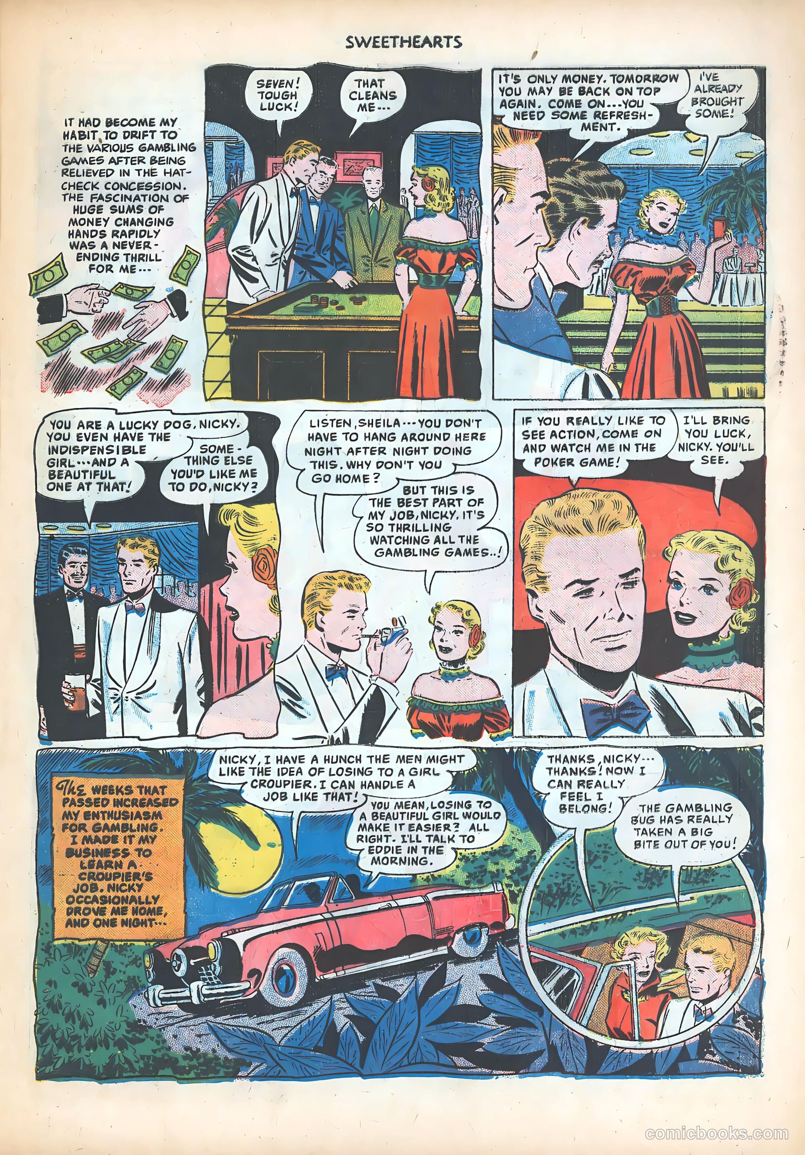 Sweethearts #91 (1950) — page 17 of 36