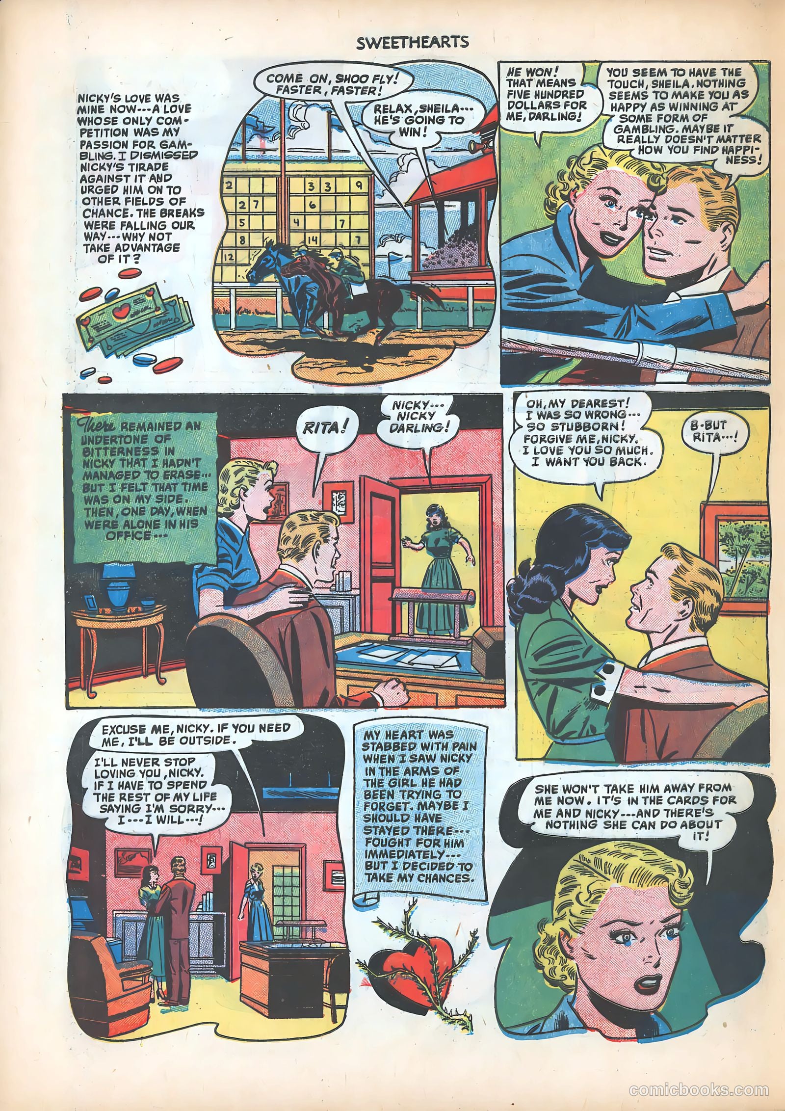 Sweethearts #91 (1950) — page 20 of 36