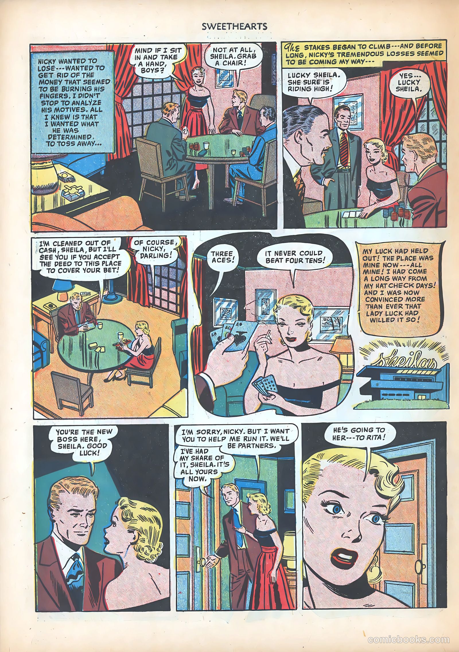Sweethearts #91 (1950) — page 22 of 36