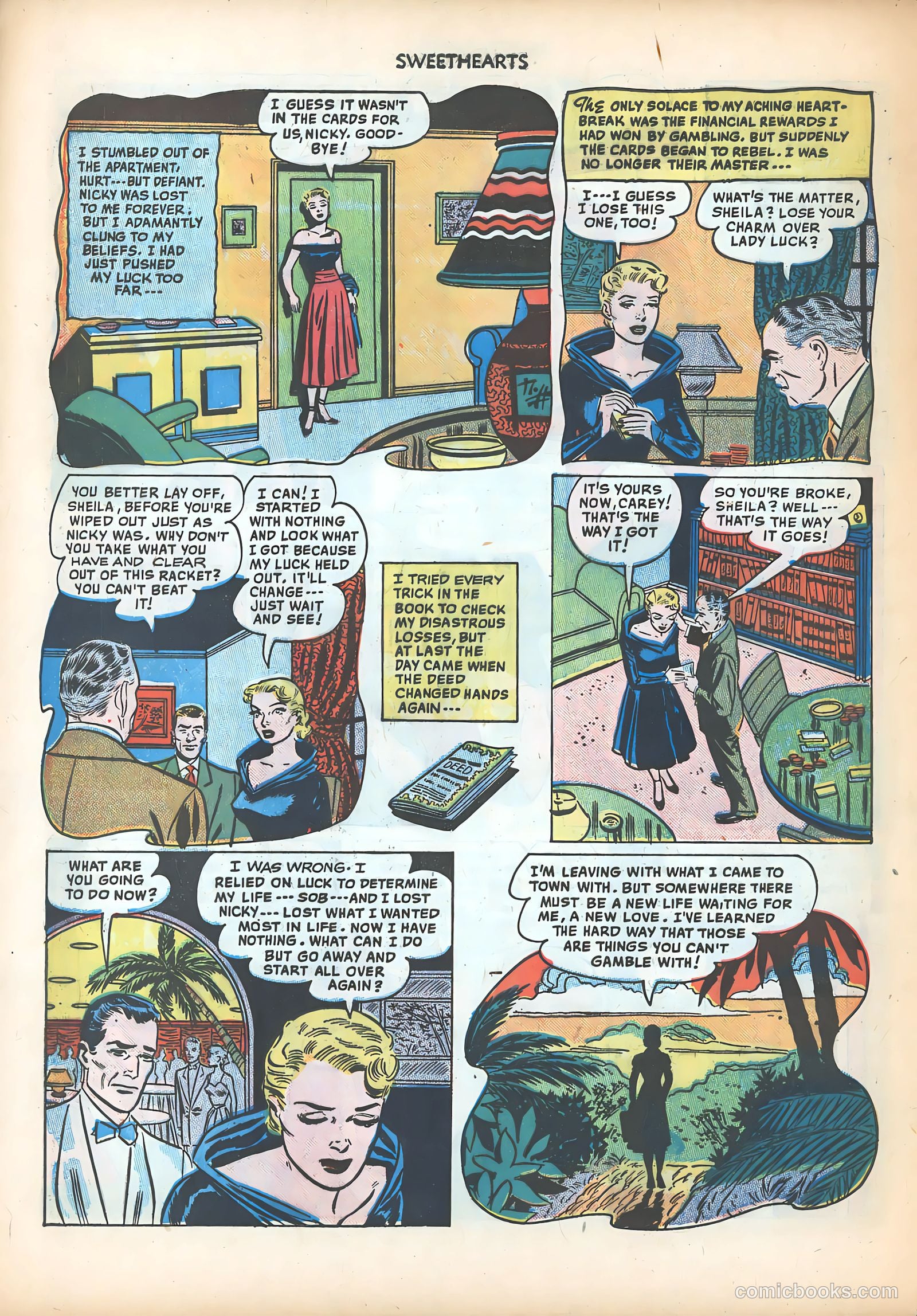 Sweethearts #91 (1950) — page 24 of 36