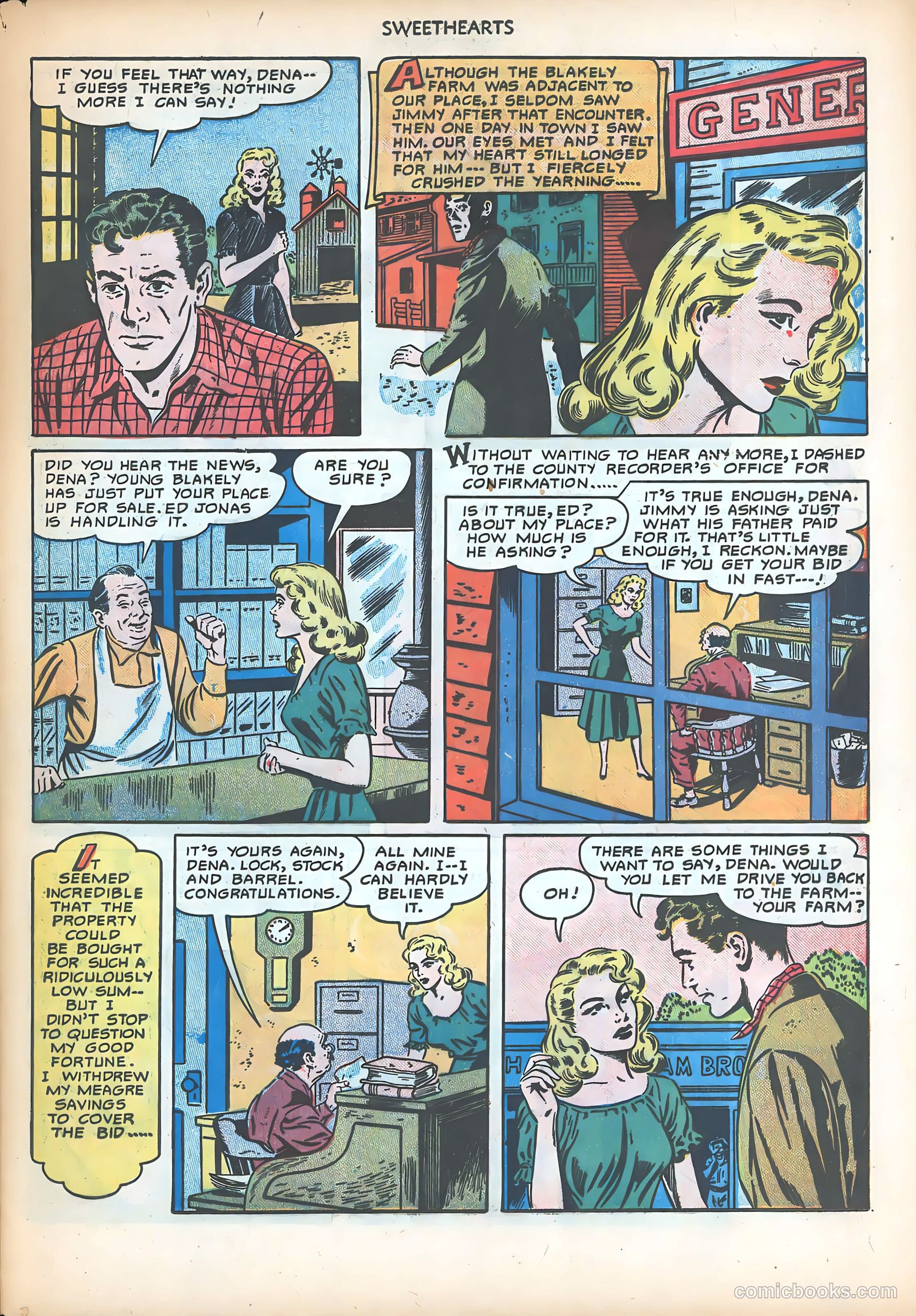 Sweethearts #91 (1950) — page 29 of 36