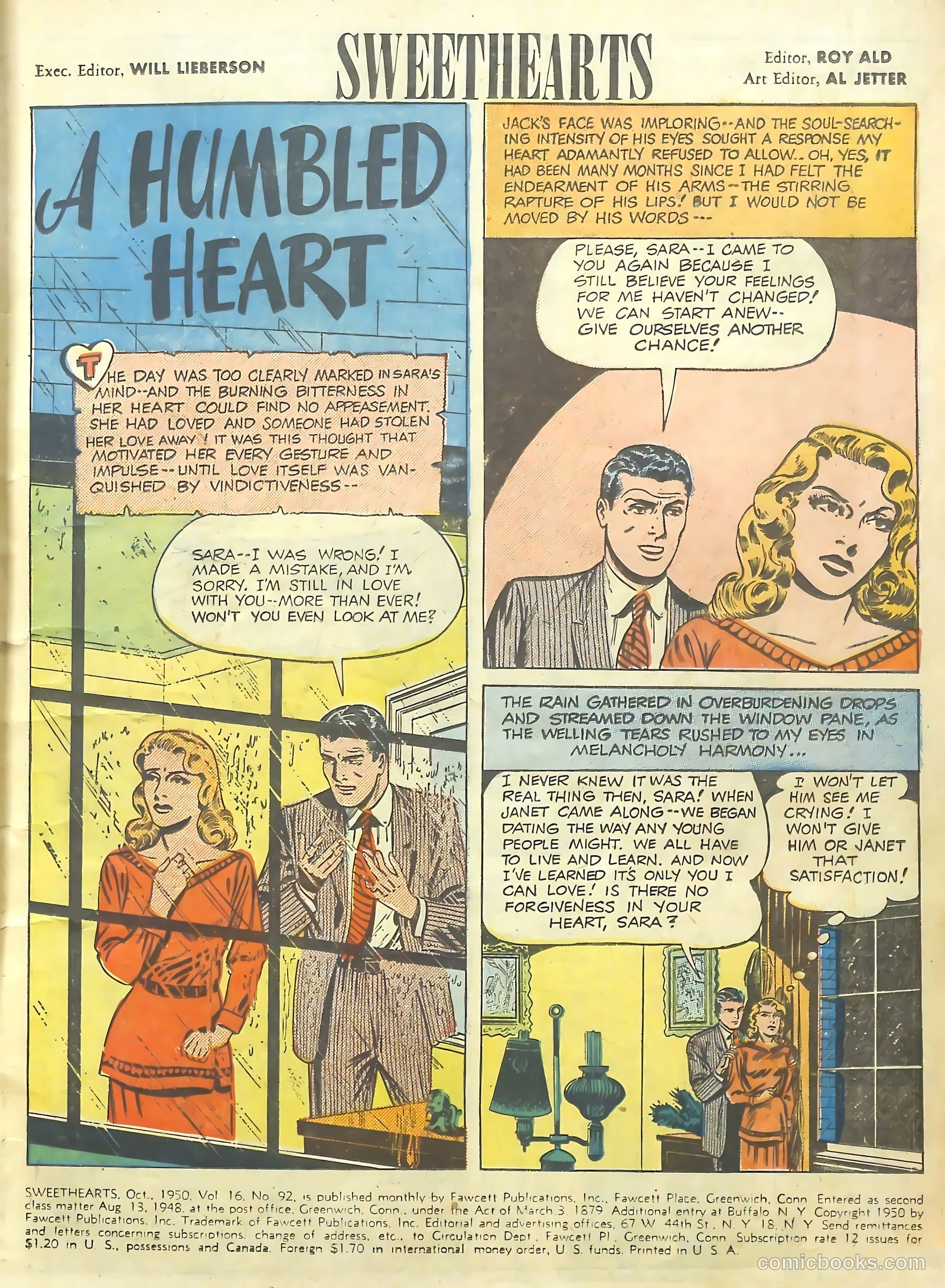 Sweethearts #92 (1950) — page 4 of 37