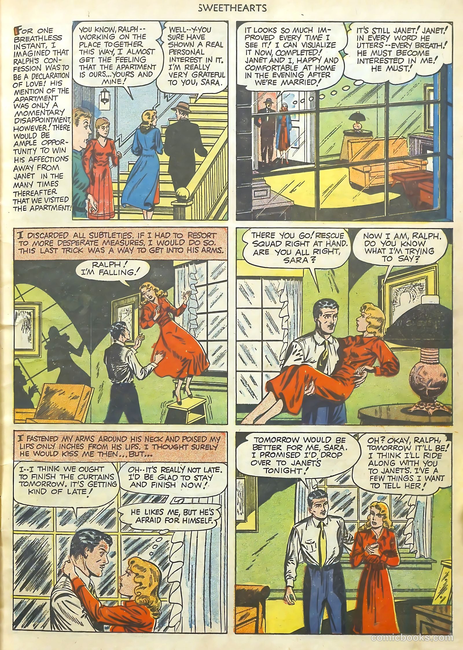 Sweethearts #92 (1950) — page 8 of 37