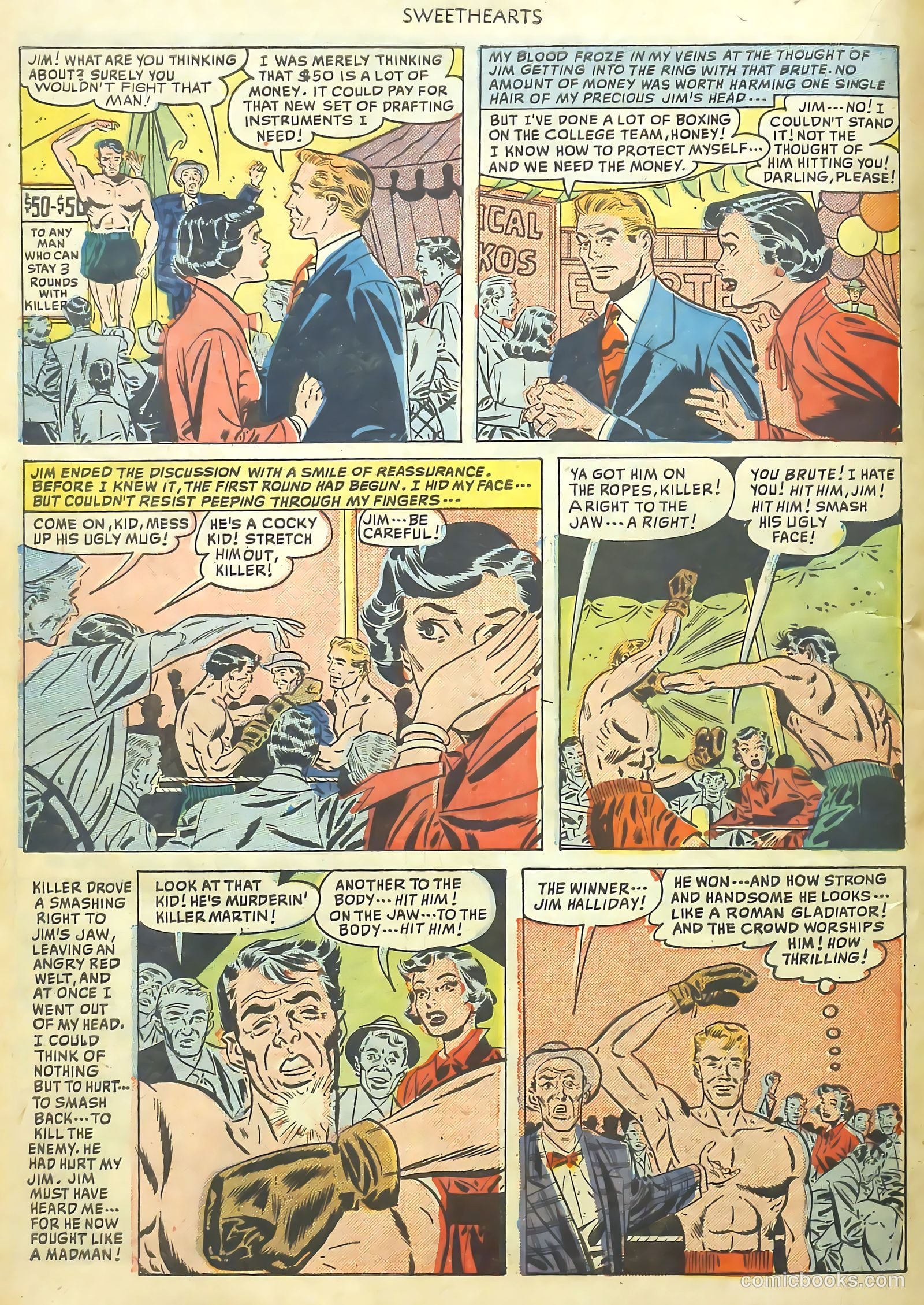 Sweethearts #92 (1950) — page 19 of 37