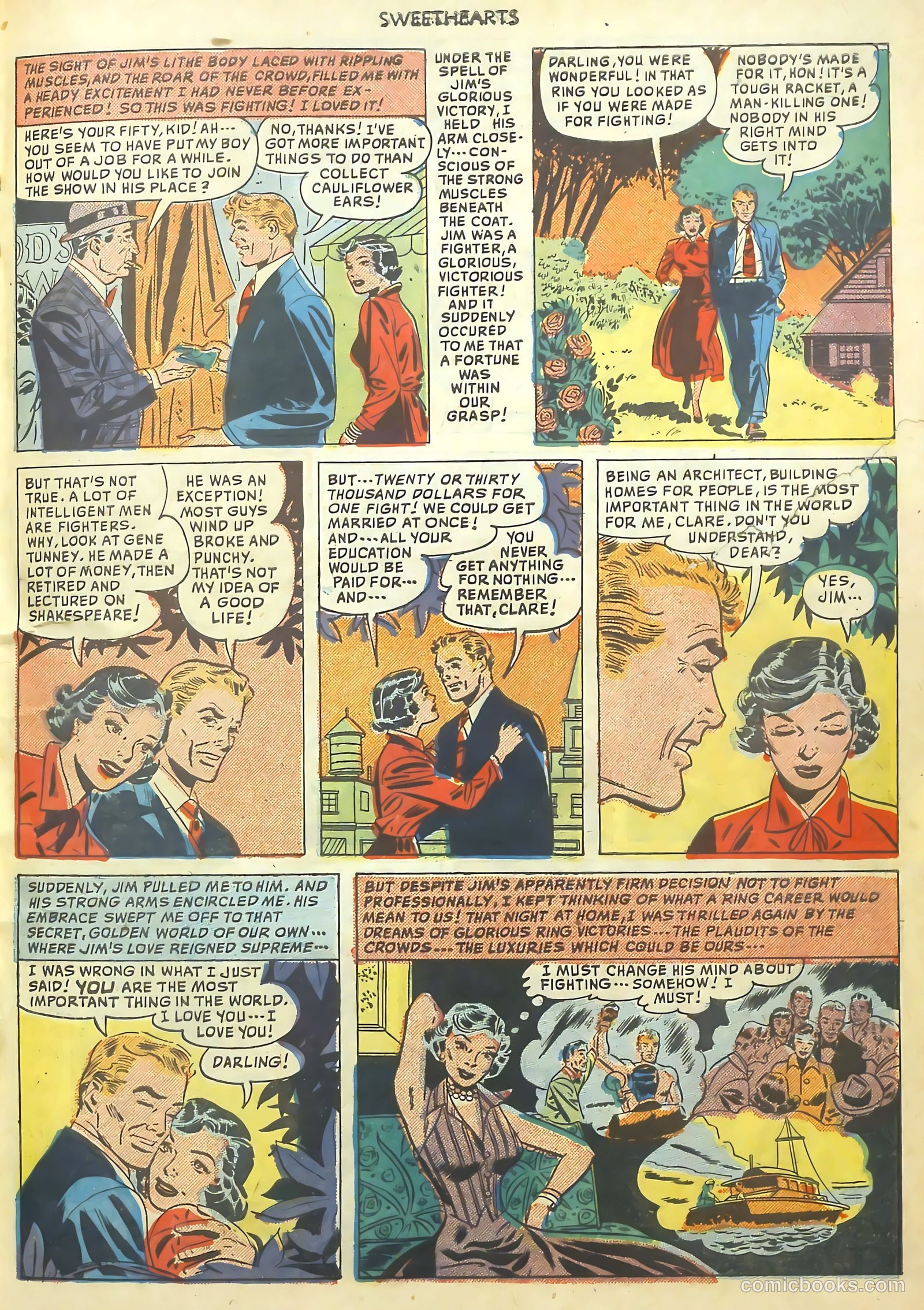 Sweethearts #92 (1950) — page 20 of 37
