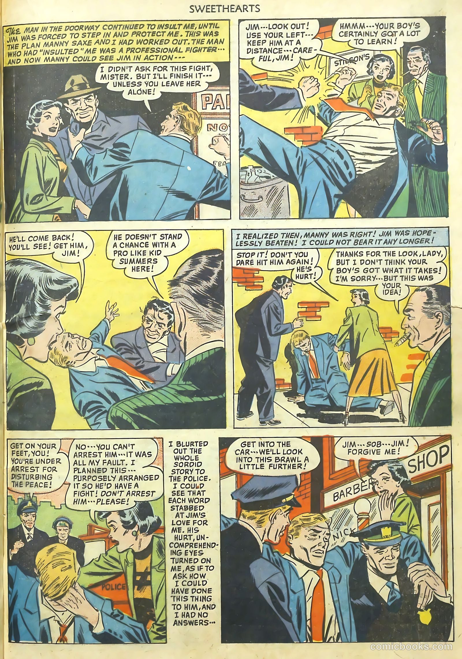 Sweethearts #92 (1950) — page 22 of 37
