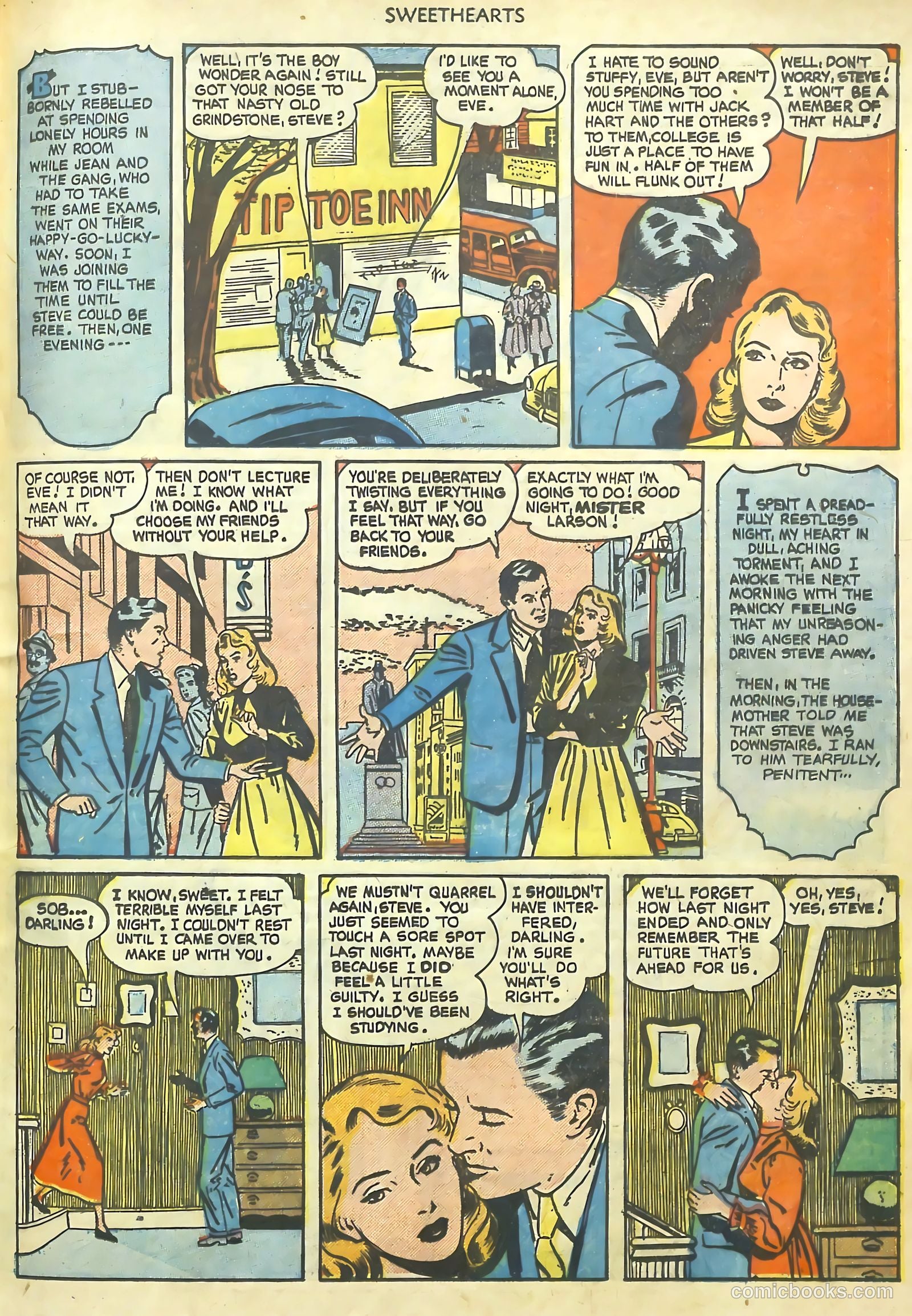 Sweethearts #92 (1950) — page 30 of 37