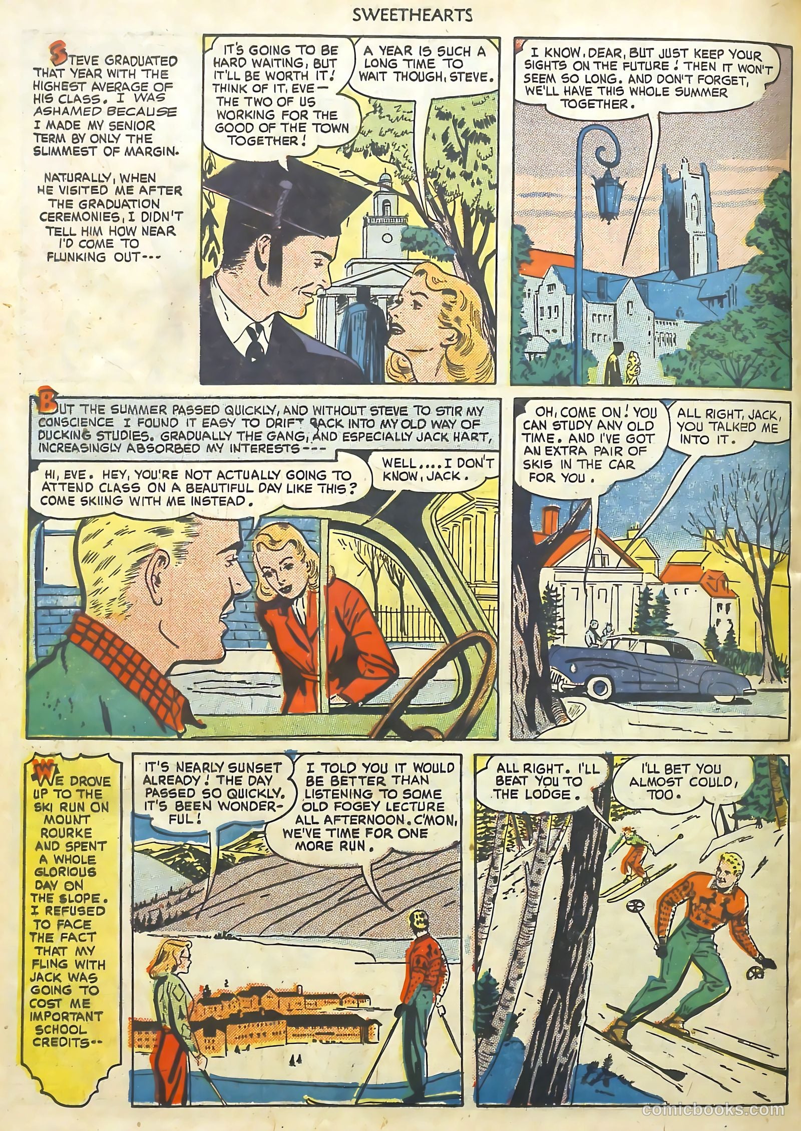 Sweethearts #92 (1950) — page 31 of 37