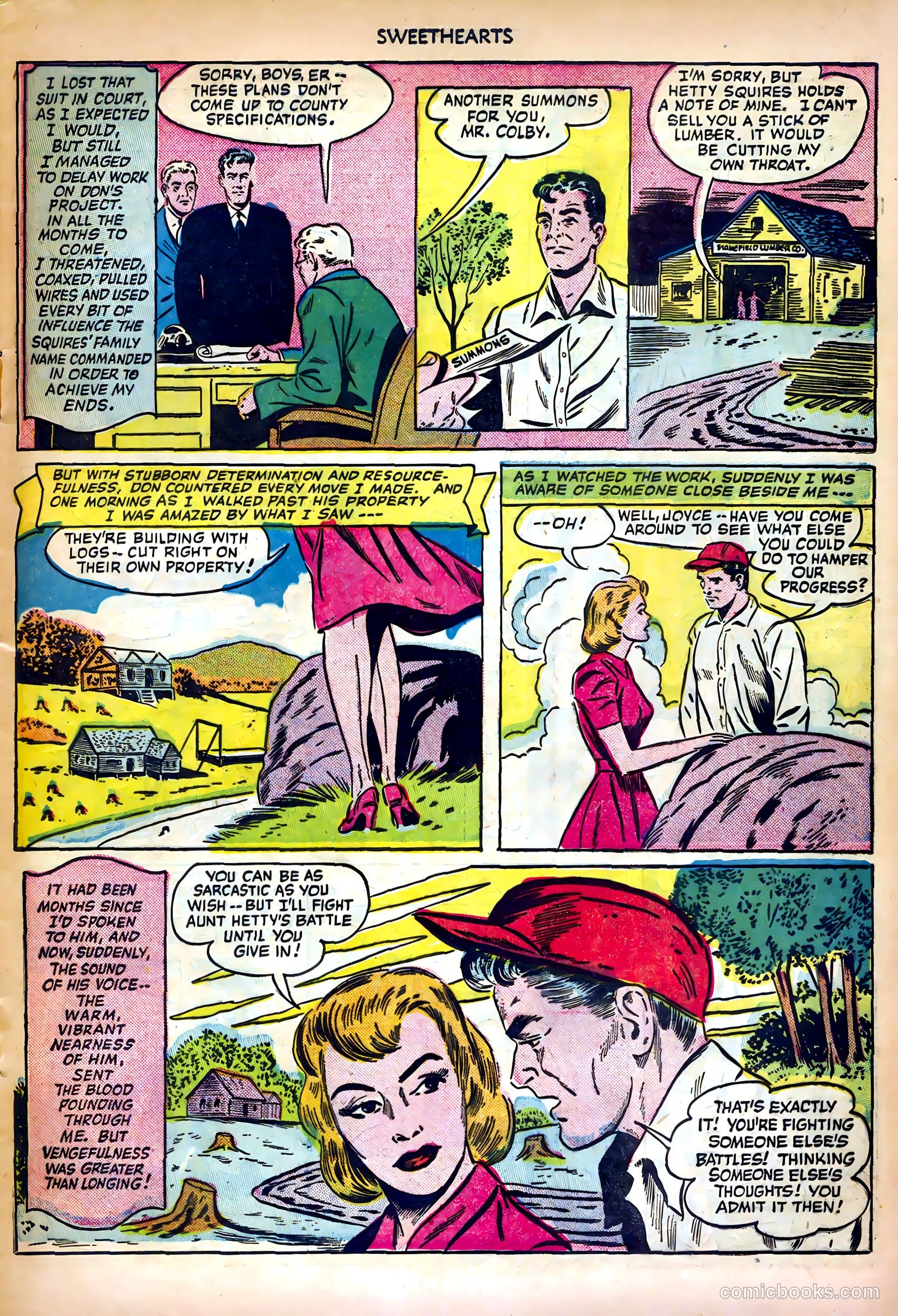 Sweethearts #96 (1951) — page 9 of 36