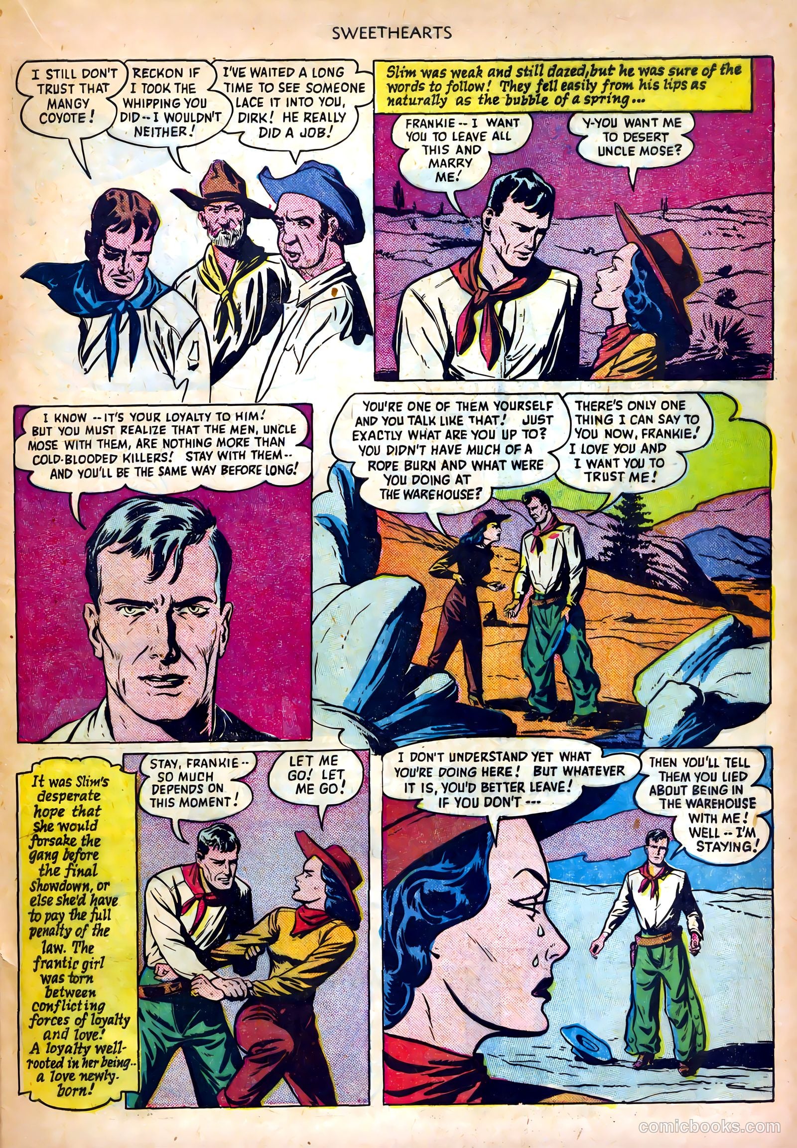 Sweethearts #96 (1951) — page 21 of 36