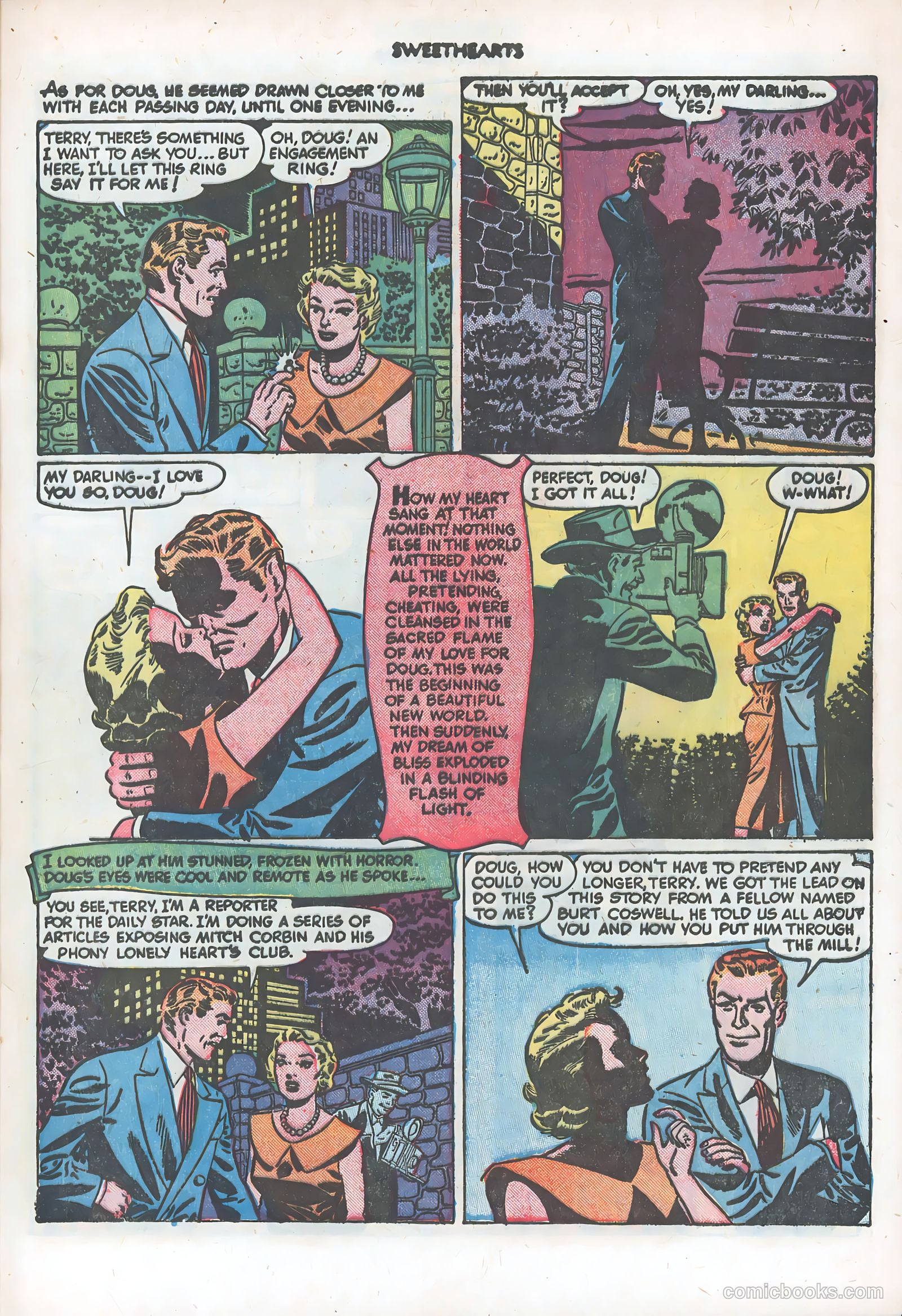 Sweethearts #97 (1951) — page 23 of 36