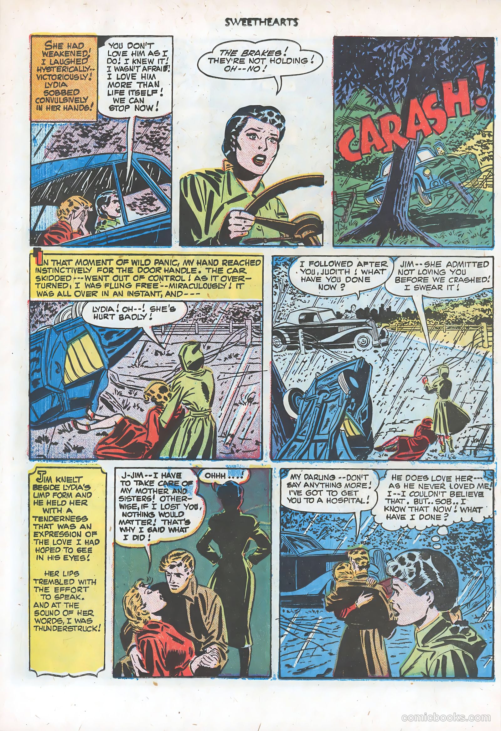 Sweethearts #97 (1951) — page 32 of 36