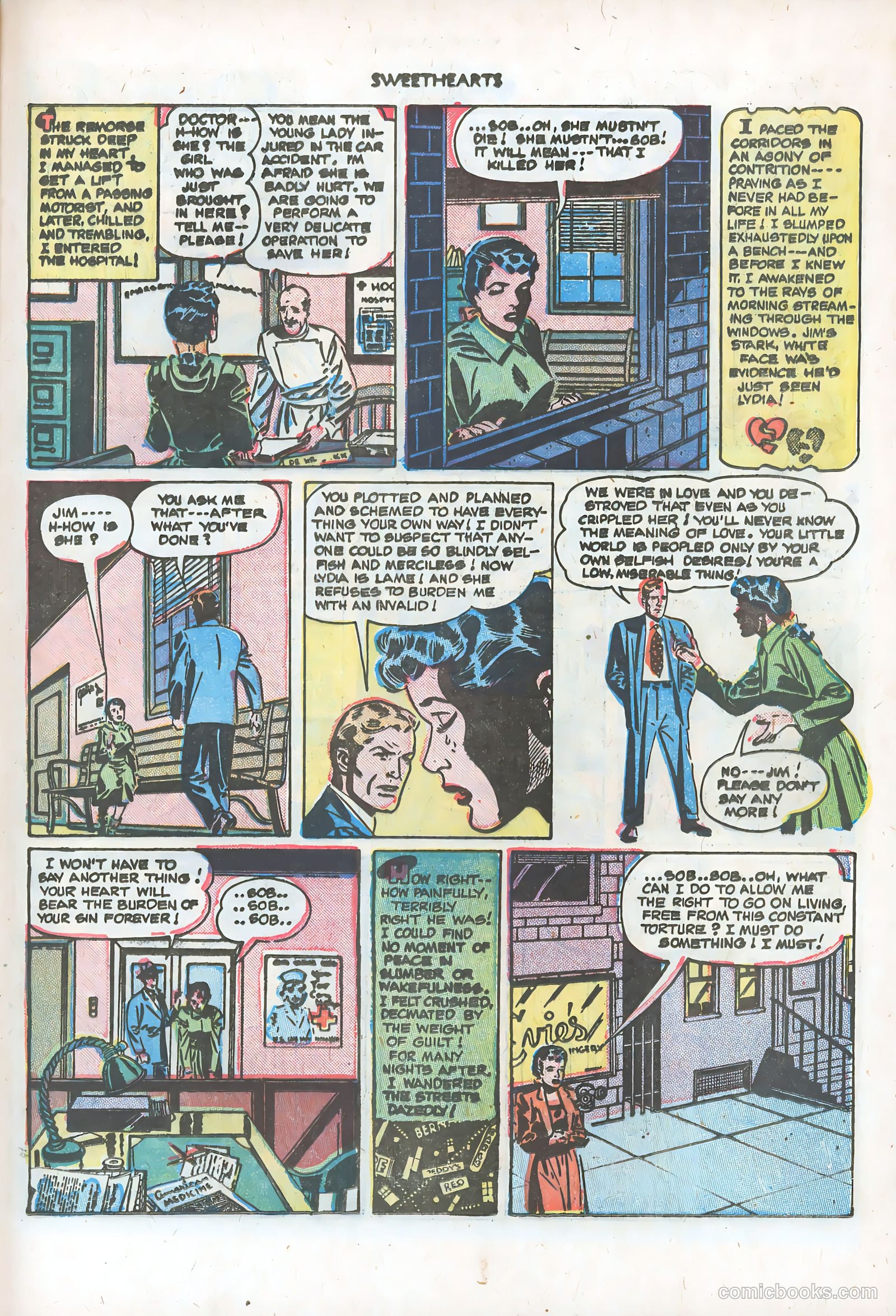 Sweethearts #97 (1951) — page 33 of 36