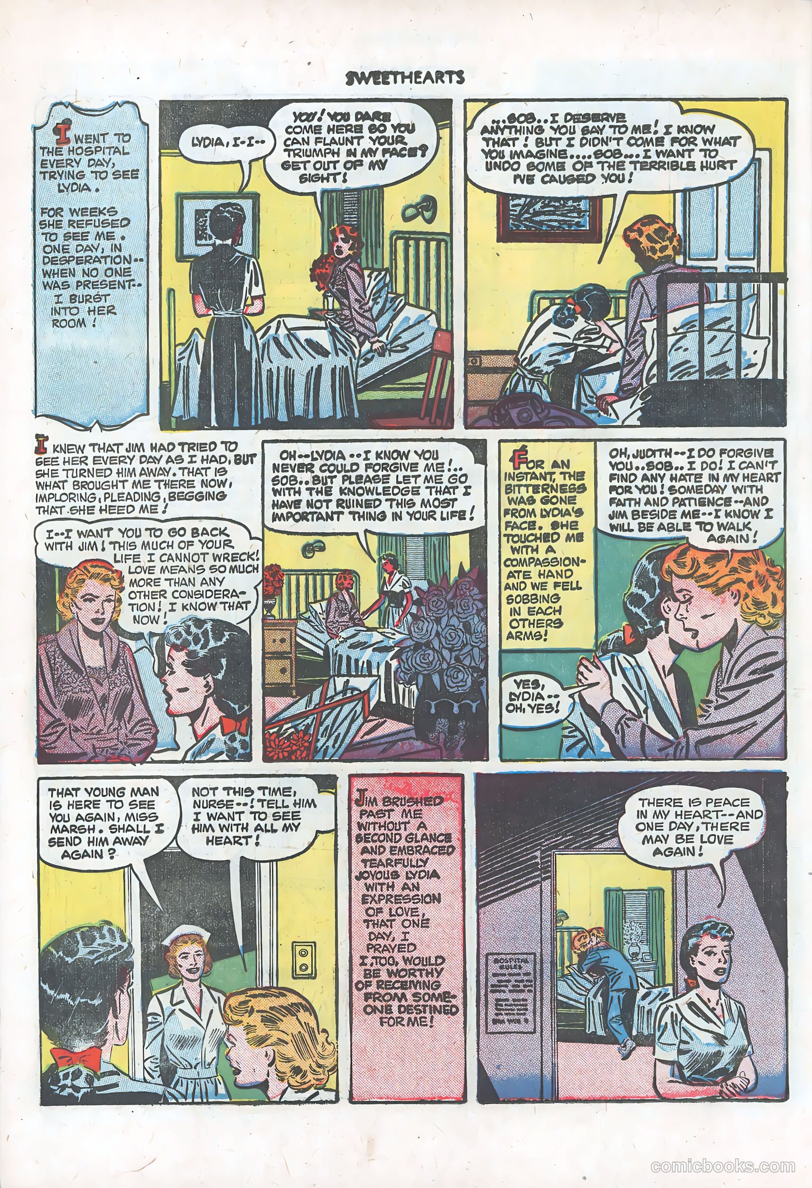 Sweethearts #97 (1951) — page 34 of 36