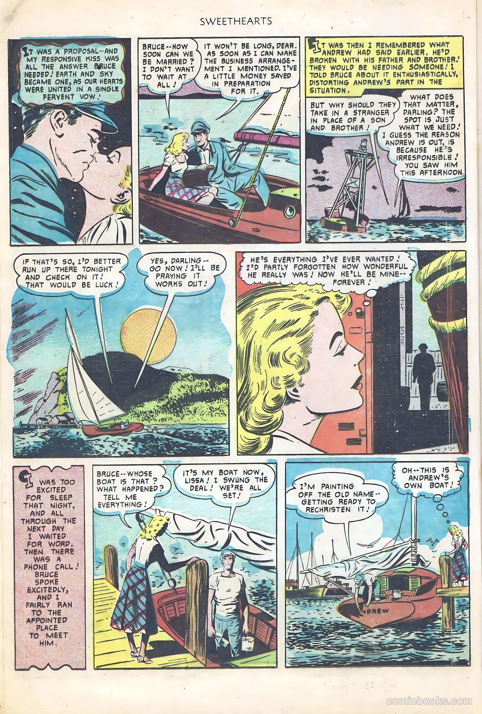 Sweethearts #98 (1951) — page 8 of 36