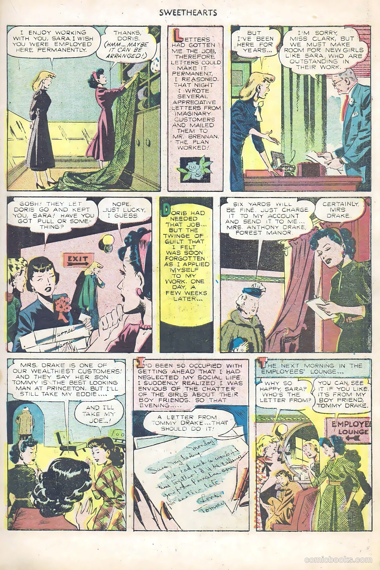 Sweethearts #98 (1951) — page 15 of 36