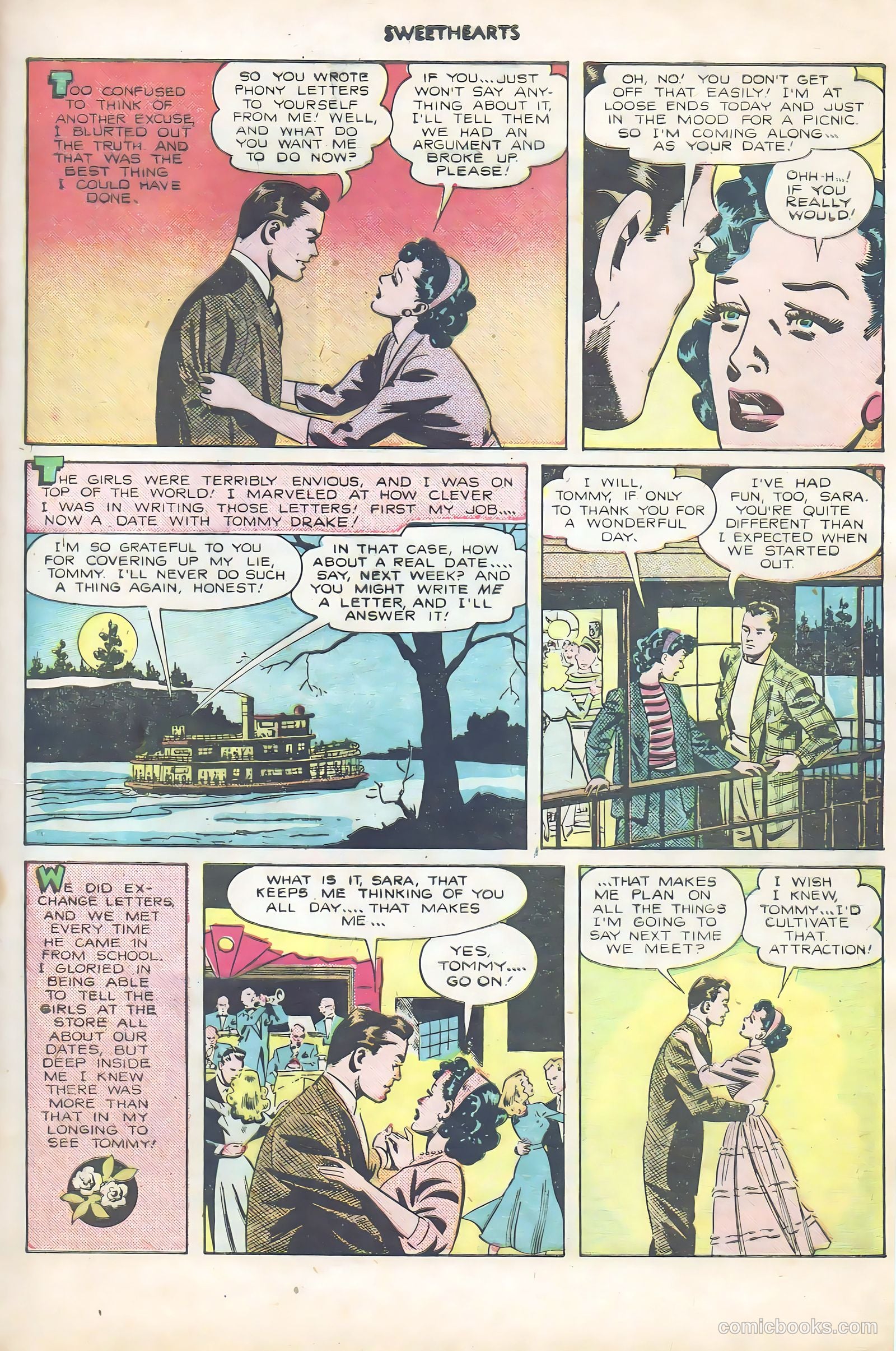 Sweethearts #98 (1951) — page 17 of 36