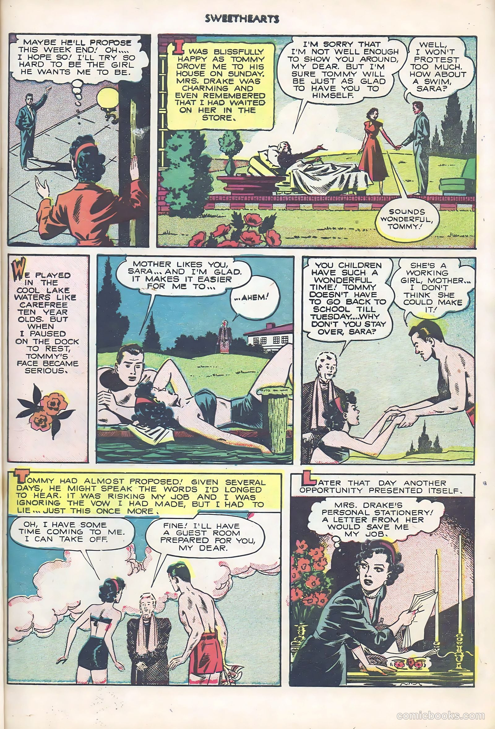 Sweethearts #98 (1951) — page 19 of 36