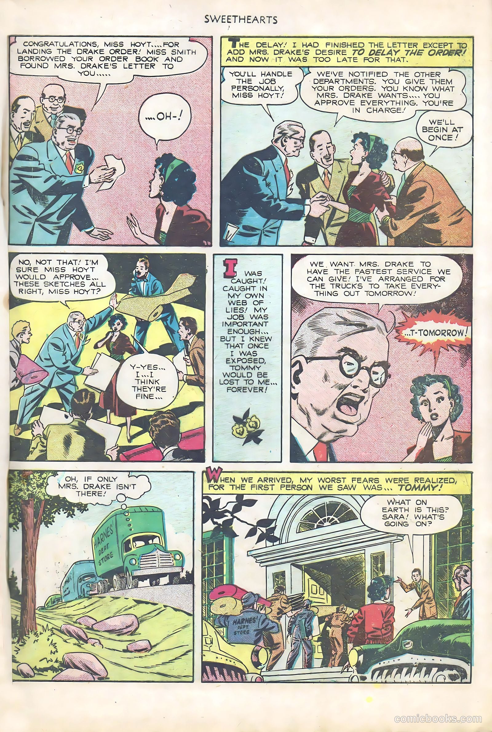 Sweethearts #98 (1951) — page 21 of 36