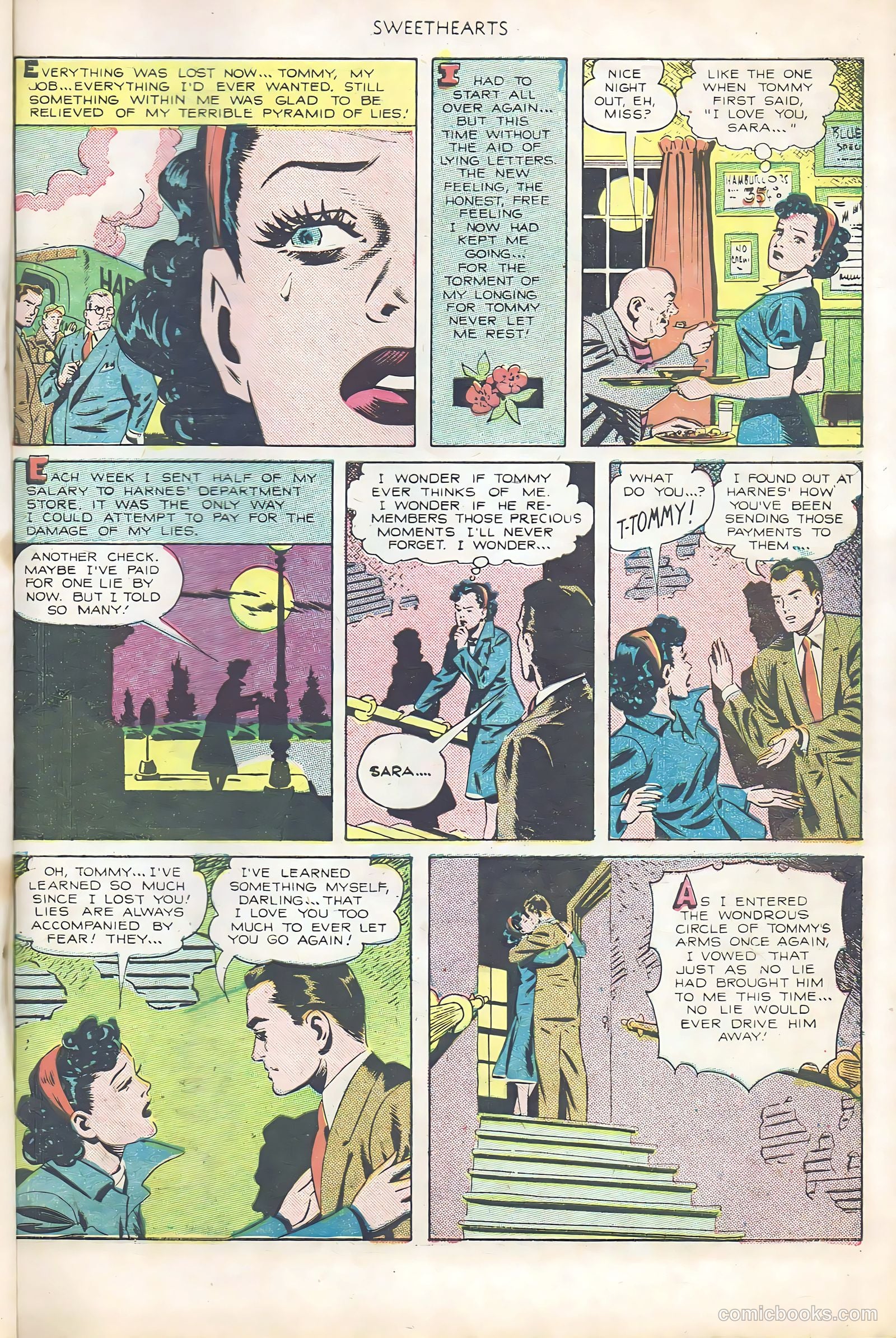 Sweethearts #98 (1951) — page 23 of 36