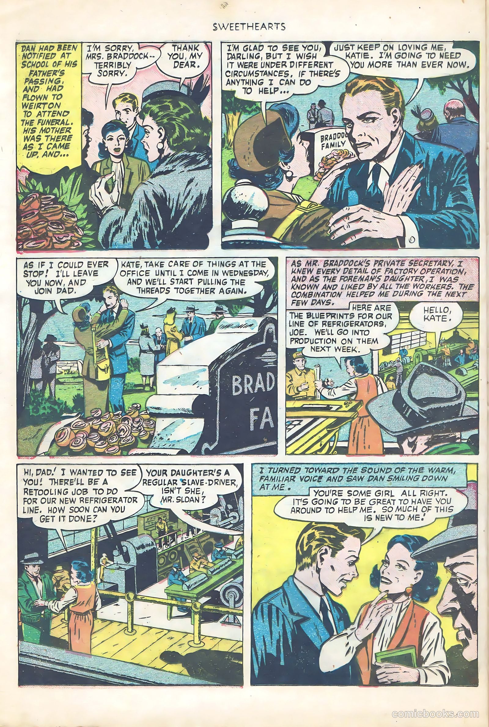Sweethearts #98 (1951) — page 28 of 36
