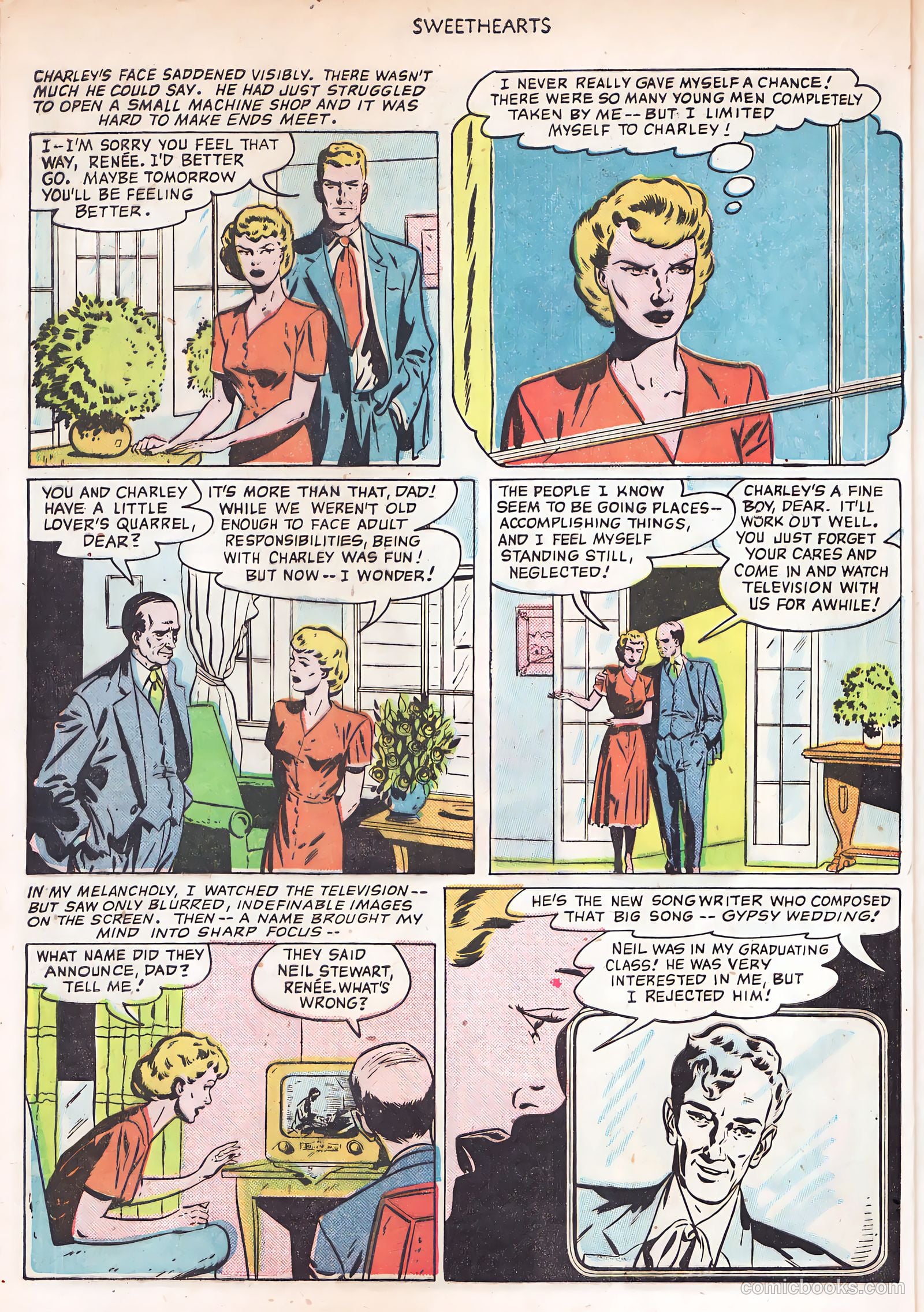 Sweethearts #99 (1951) — page 16 of 36