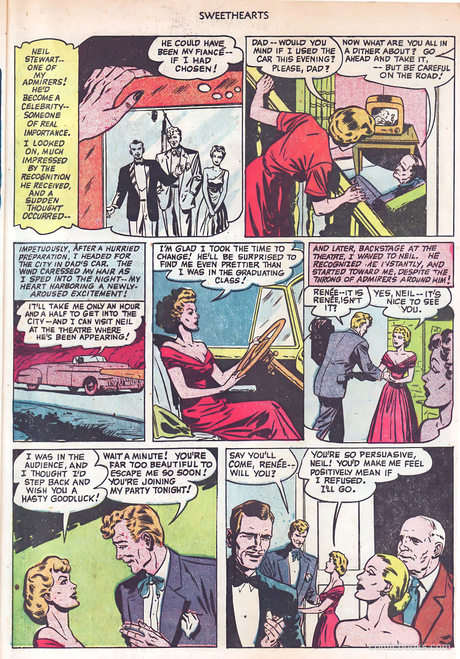 Sweethearts #99 (1951) — page 17 of 36