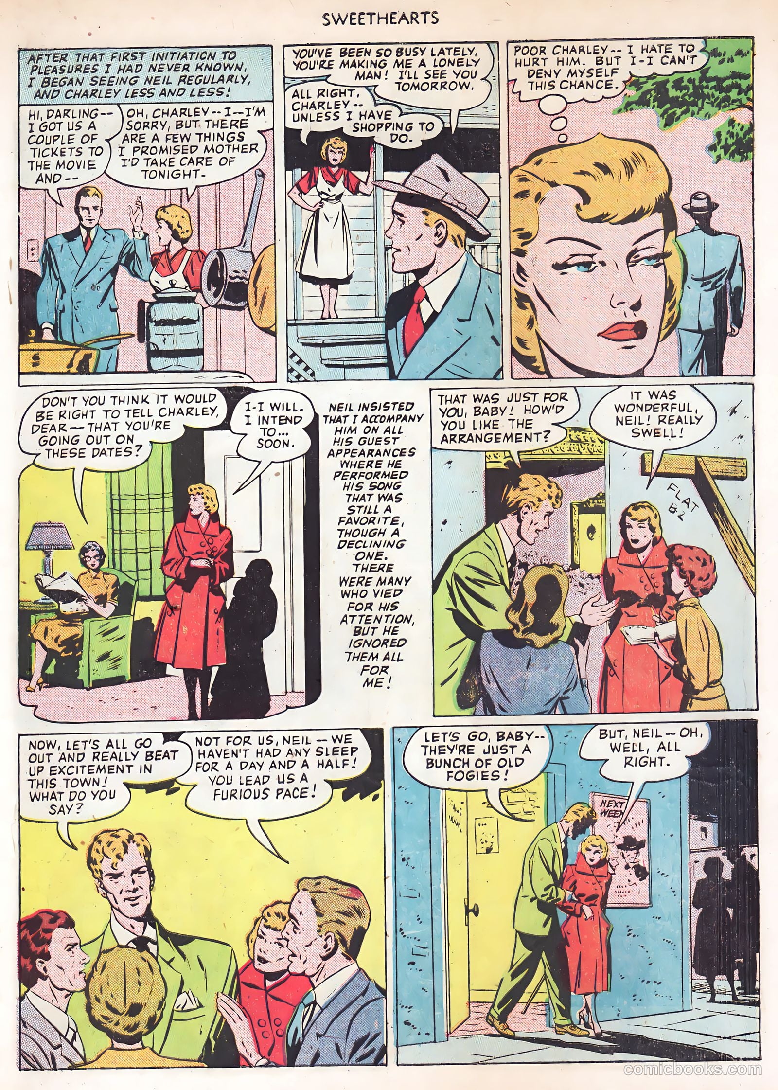 Sweethearts #99 (1951) — page 19 of 36