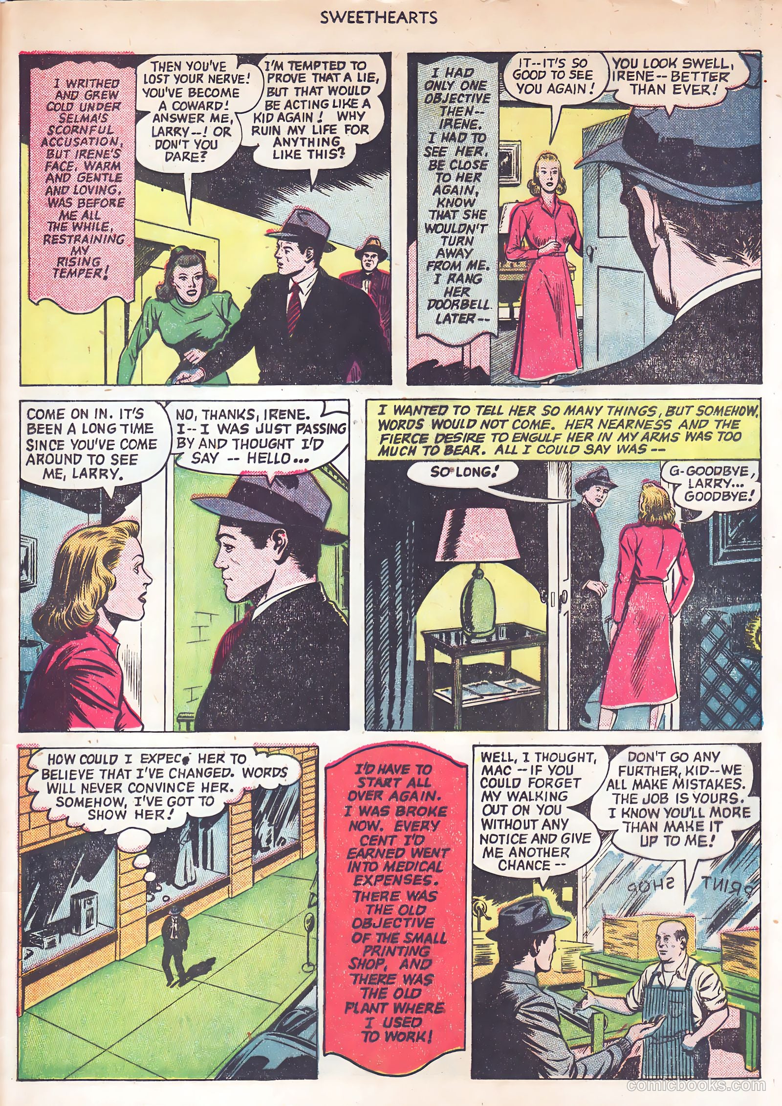 Sweethearts #99 (1951) — page 33 of 36